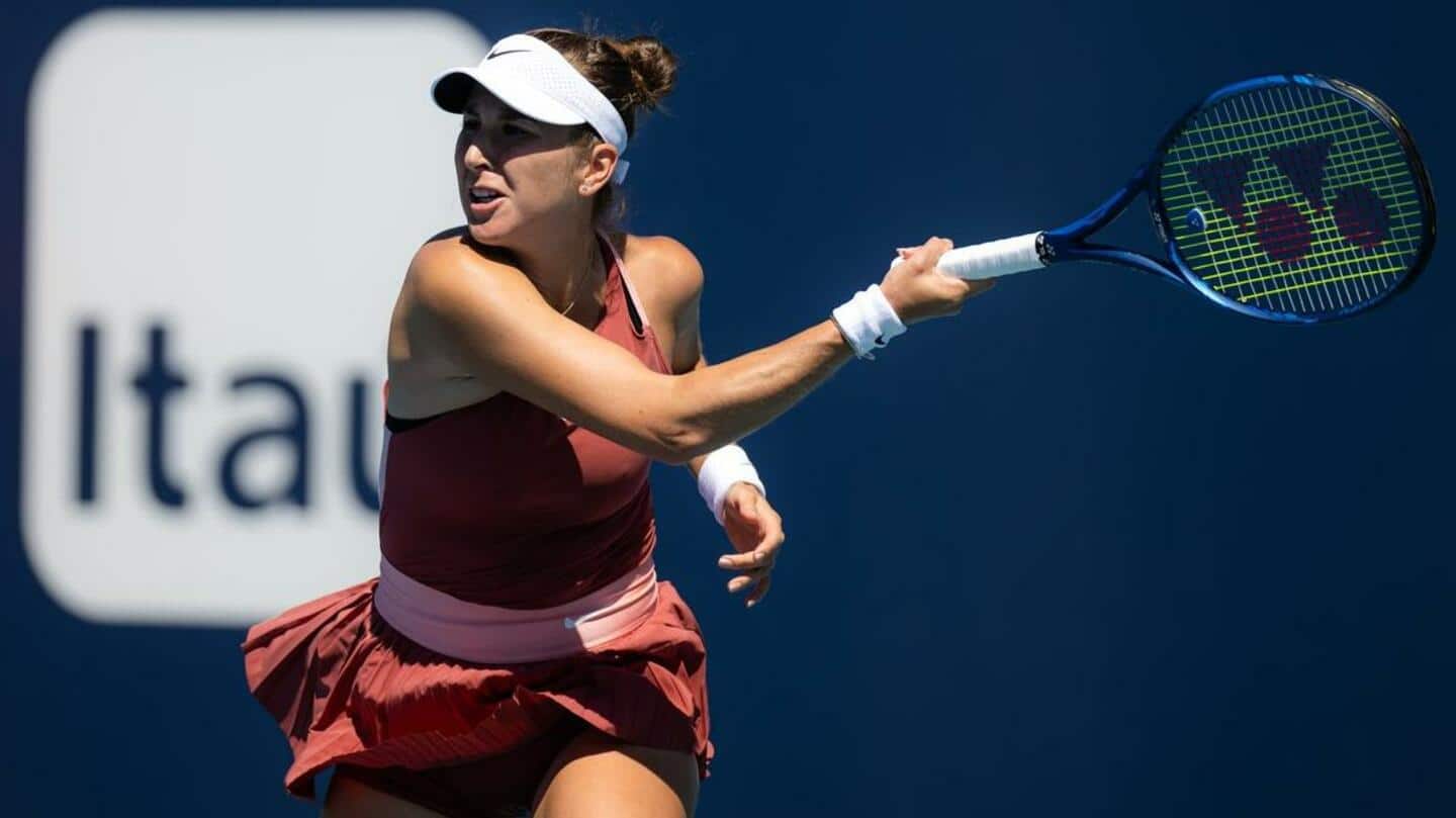 Abu Dhabi Open 2023, Belinda Bencic through to semi-finals: Stats
