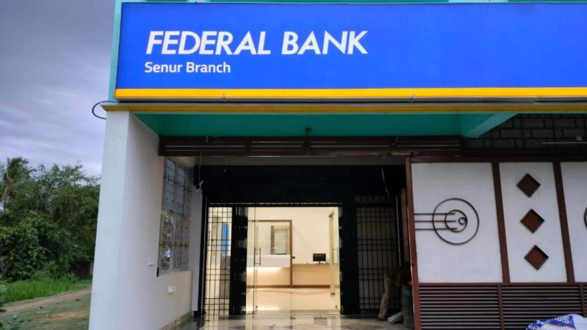 Federal Bank Q2 net profit rises 35% to Rs. 954cr
