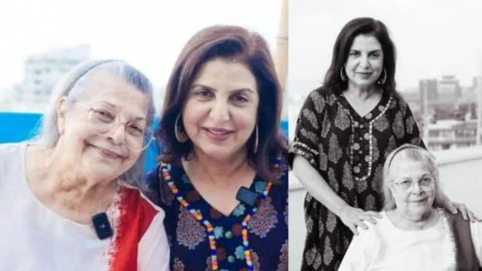 Husband's alcoholism, financial crunch: Farah Khan's mother Menka's difficult life