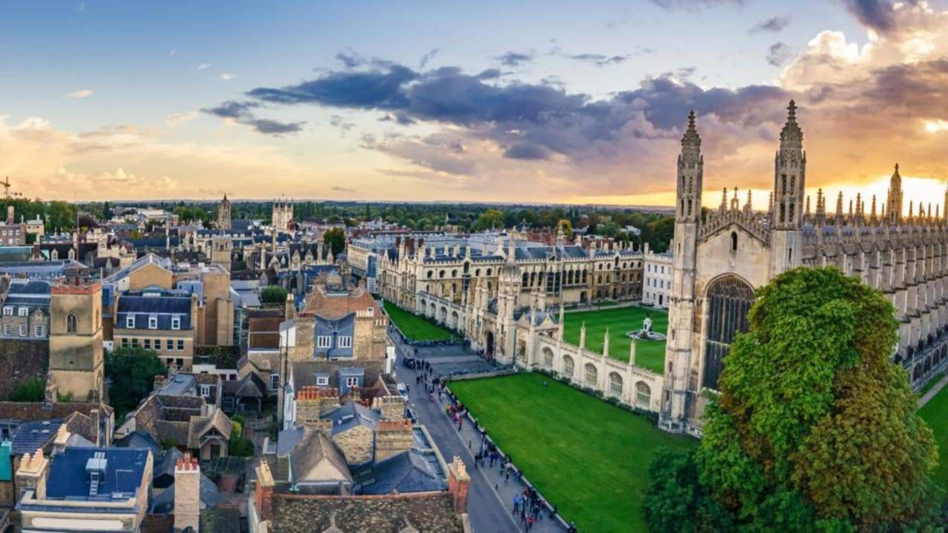 Exploring Cambridge's scientific marvels