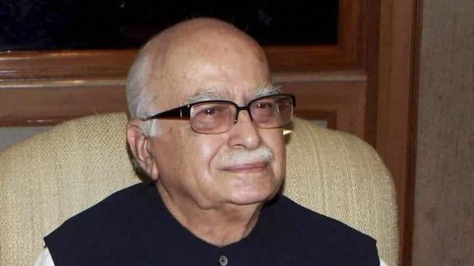 Veteran BJP leader LK Advani hospitalized after health worsens