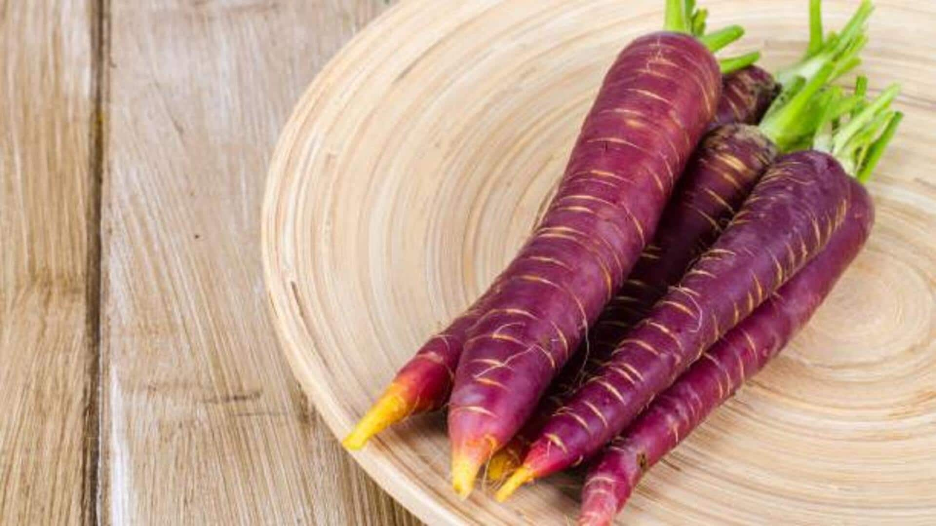 Harvest hues: Cooking with purple carrots