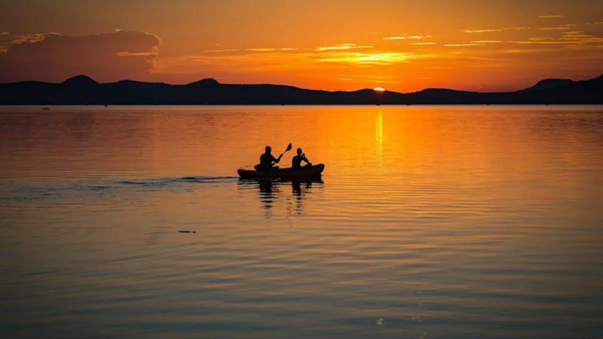 Explore ancient landscapes on a canoe adventure