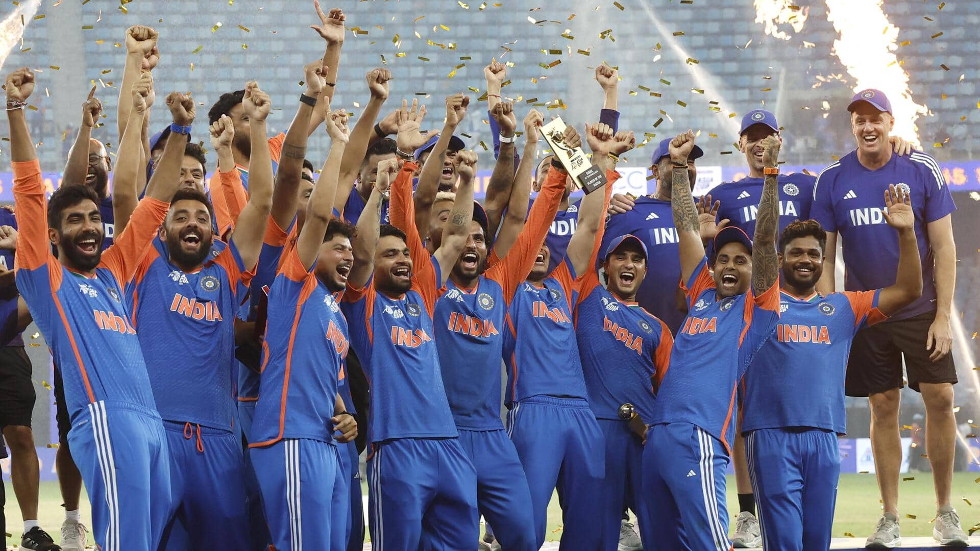 Teams with most titles in Asia Cup history