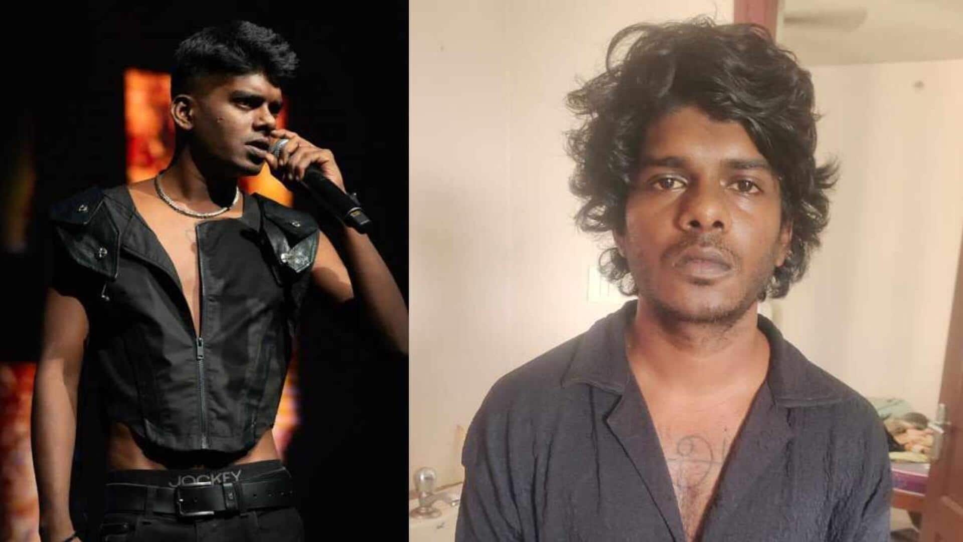 Rapper Vedan, 8 others charged for 'ganja' consumption