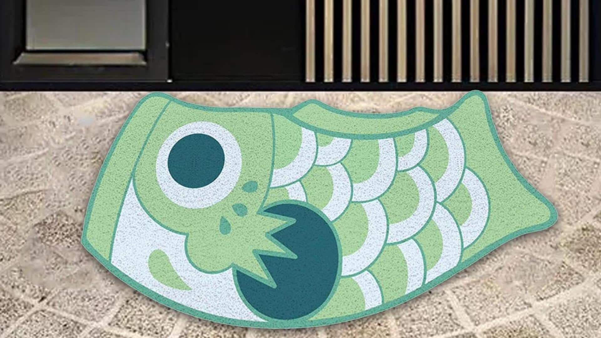 Want creative welcome mats for your home? Some DIY ideas