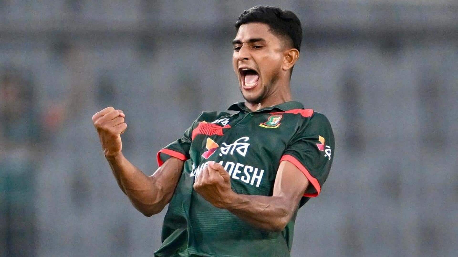 Bangladesh's Nahid Rana bags his career-best T20I figures: Stats