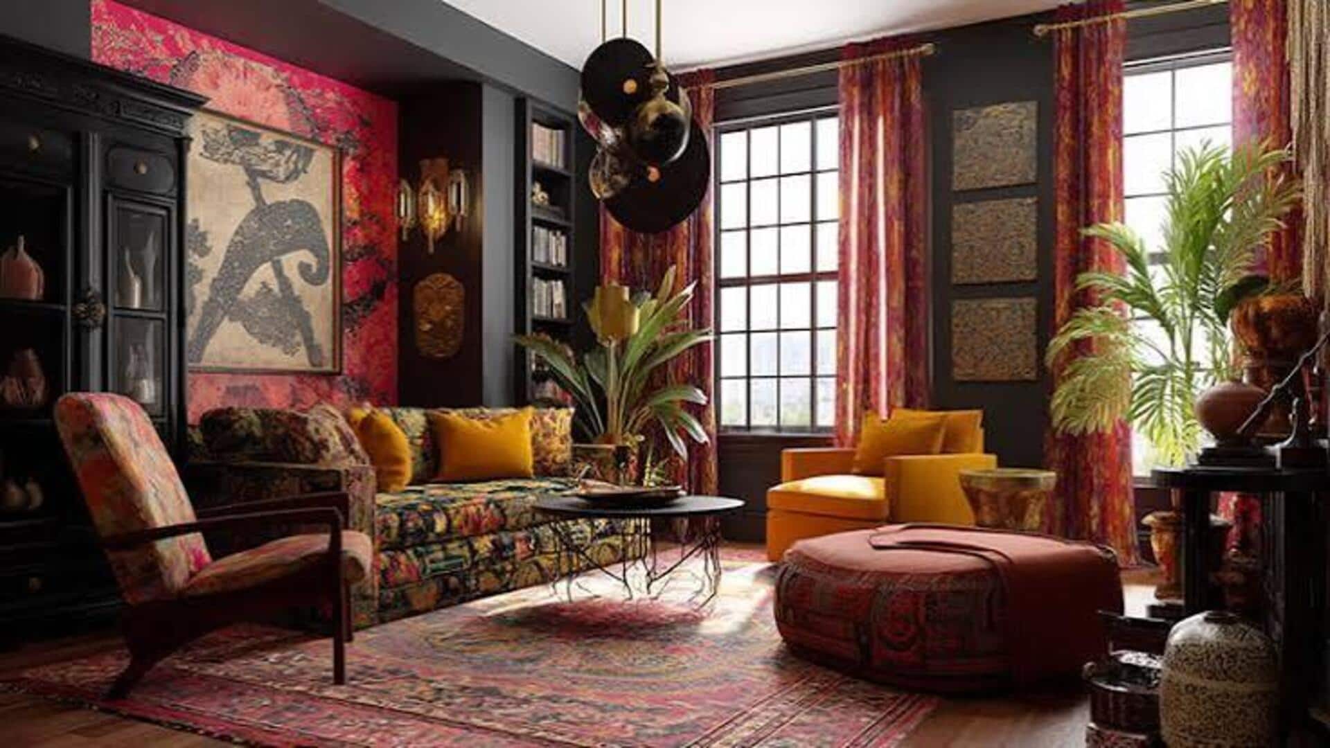 Bohemian maximalism: A unique home decor style