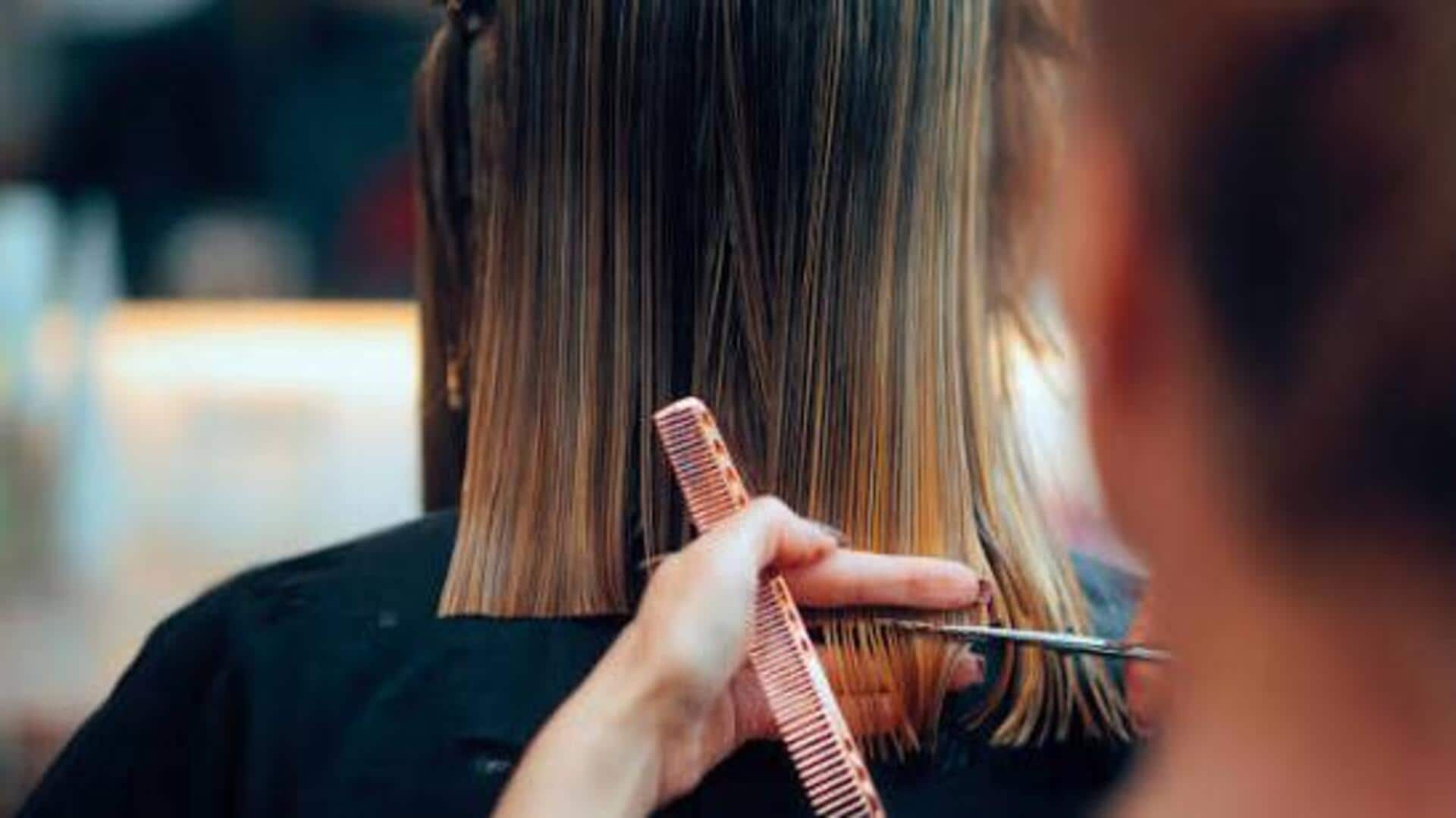 Flipped-out hairstyle: A simple trick for extra volume 