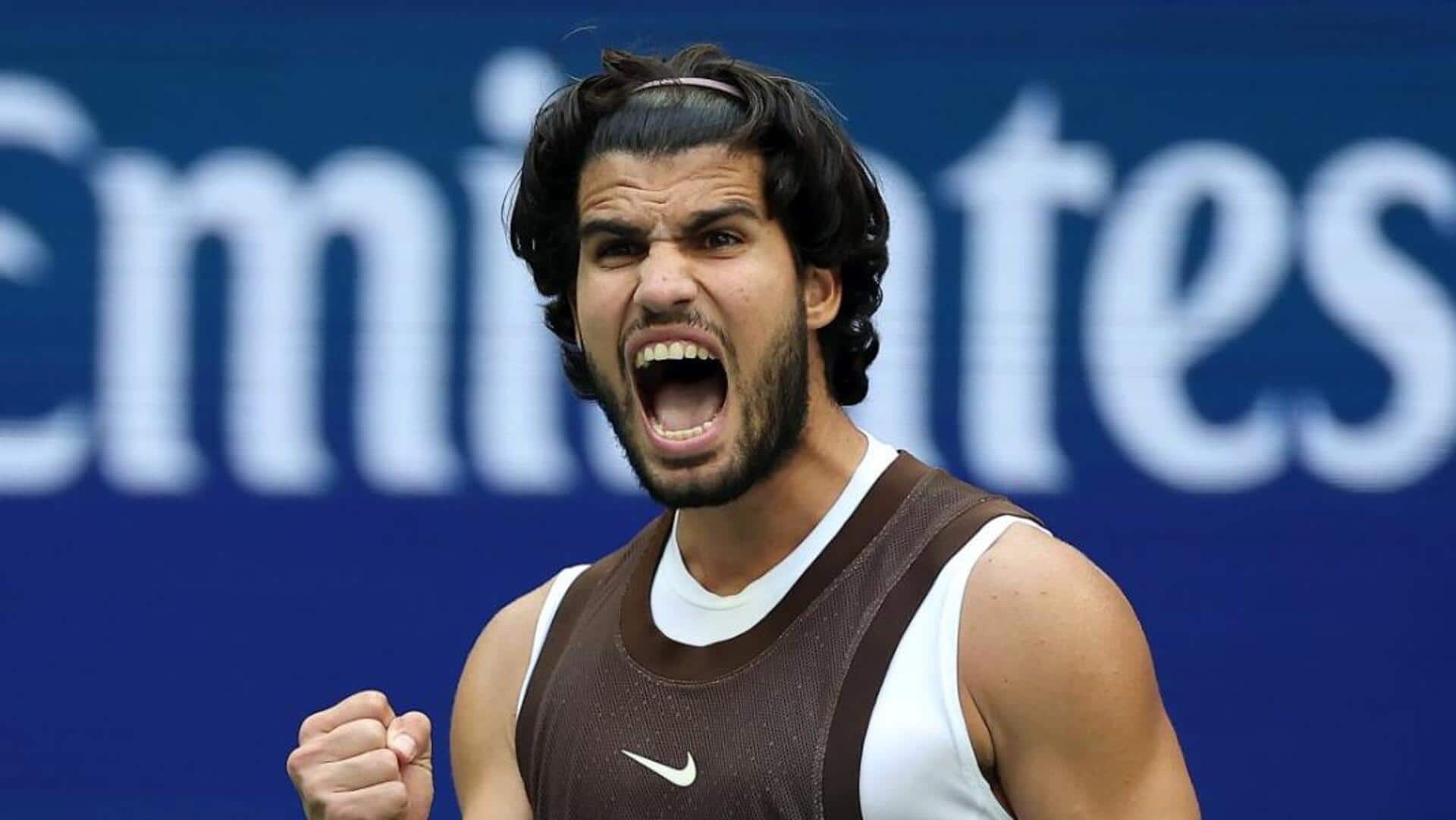 US Open, Carlos Alcaraz overcomes Wu Yibing, reaches R16: Stats