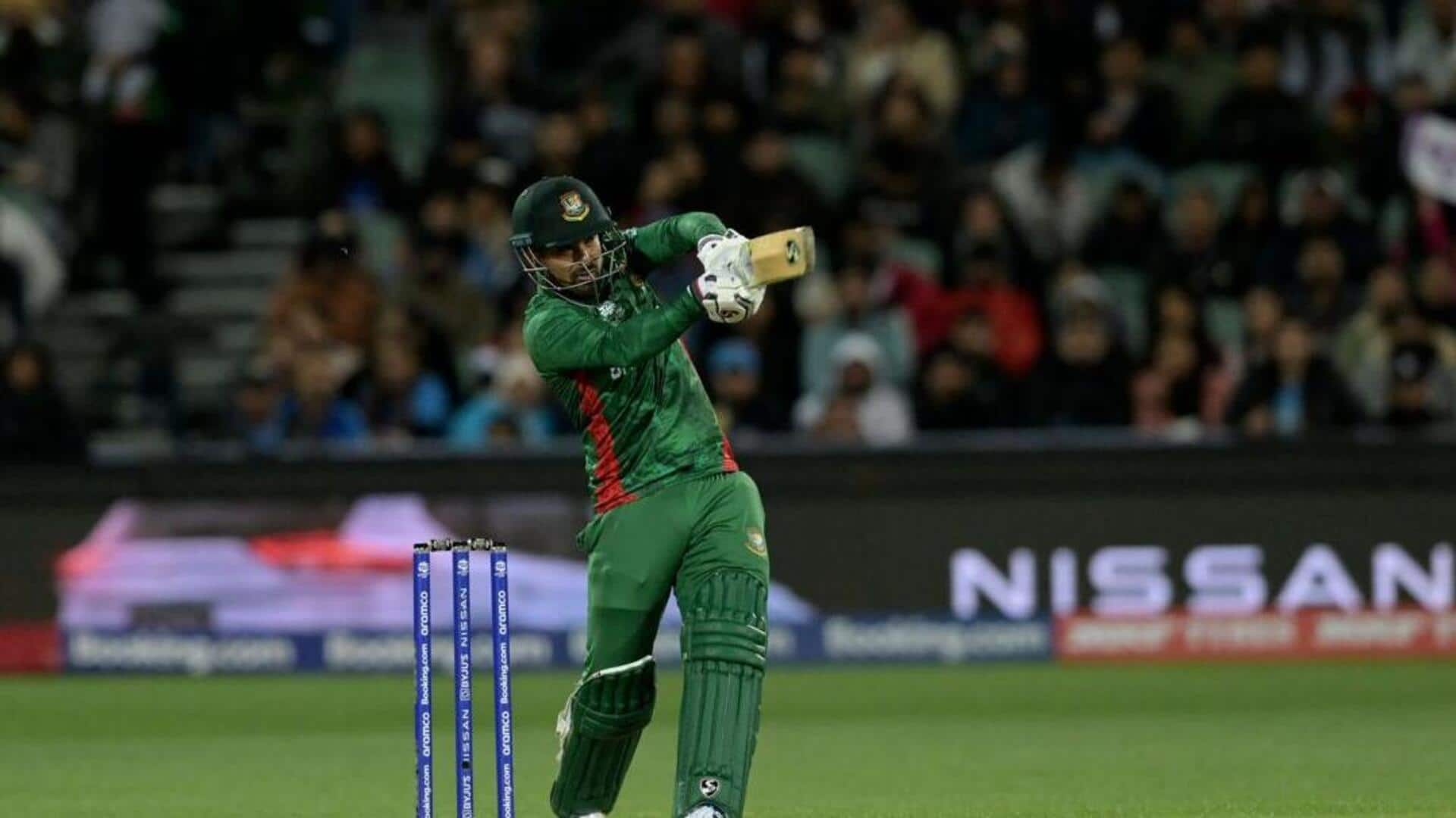 ICC World Cup: Litton Das hammers his 11th ODI fifty