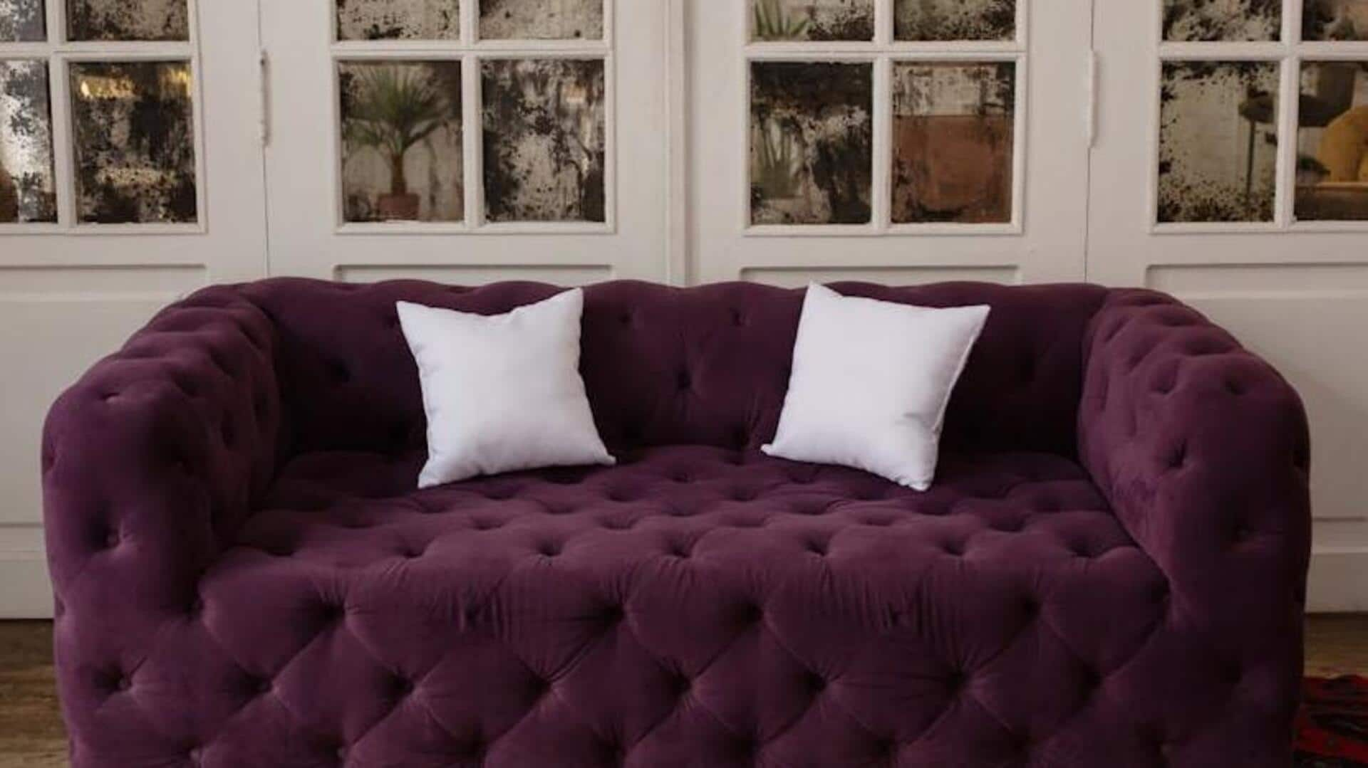 Velvet is making a comeback in home decor and how!