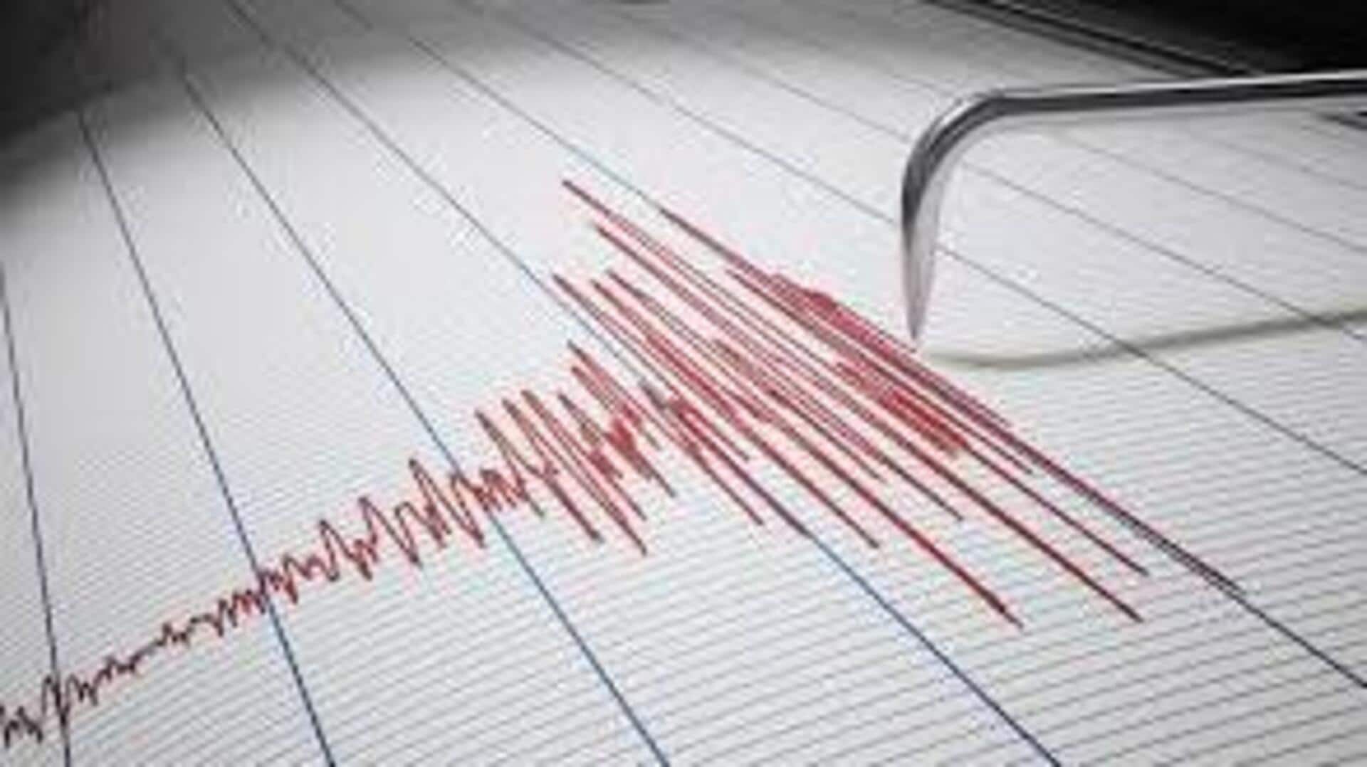 4.5 magnitude earthquake strikes Andaman Sea, tremors felt in region 4.5 magnitude earthquake strikes Andaman Sea, tremors felt in region