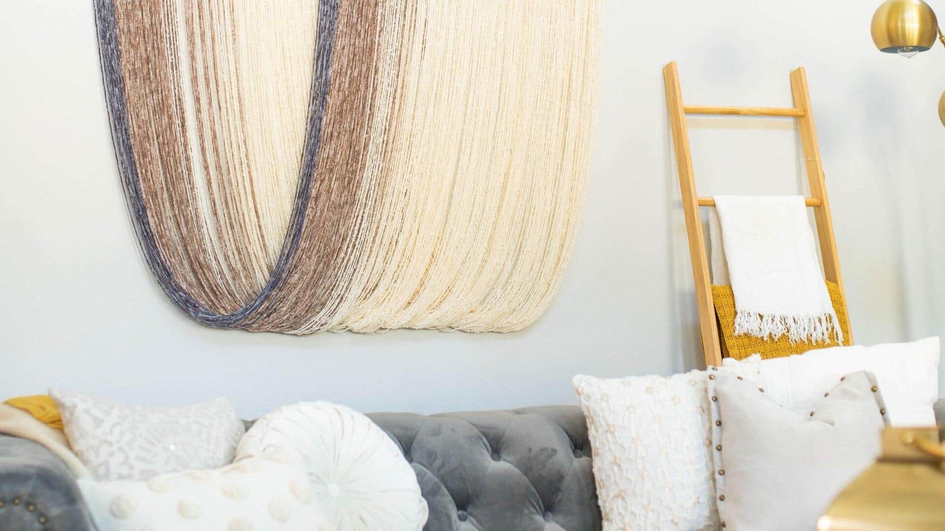 Decorate your home with eco-friendly fiber wall art Decorate your home with eco-friendly fiber wall art