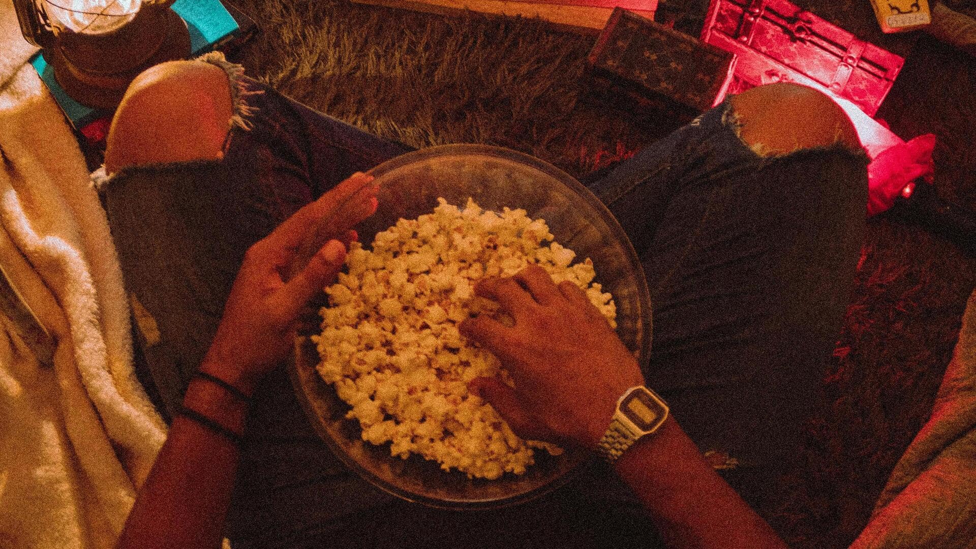 Boost your immunity with turmeric popcorn