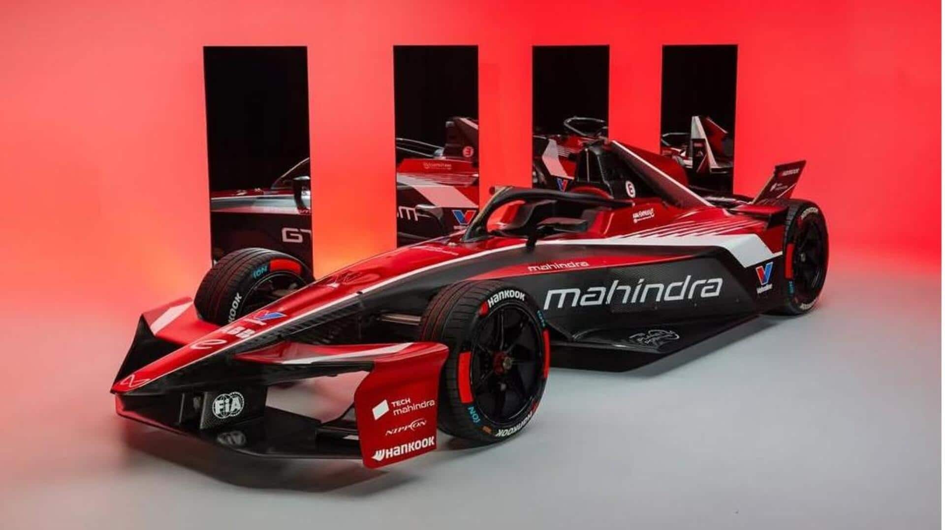 Mahindra's new Formula E car is a sight to behold