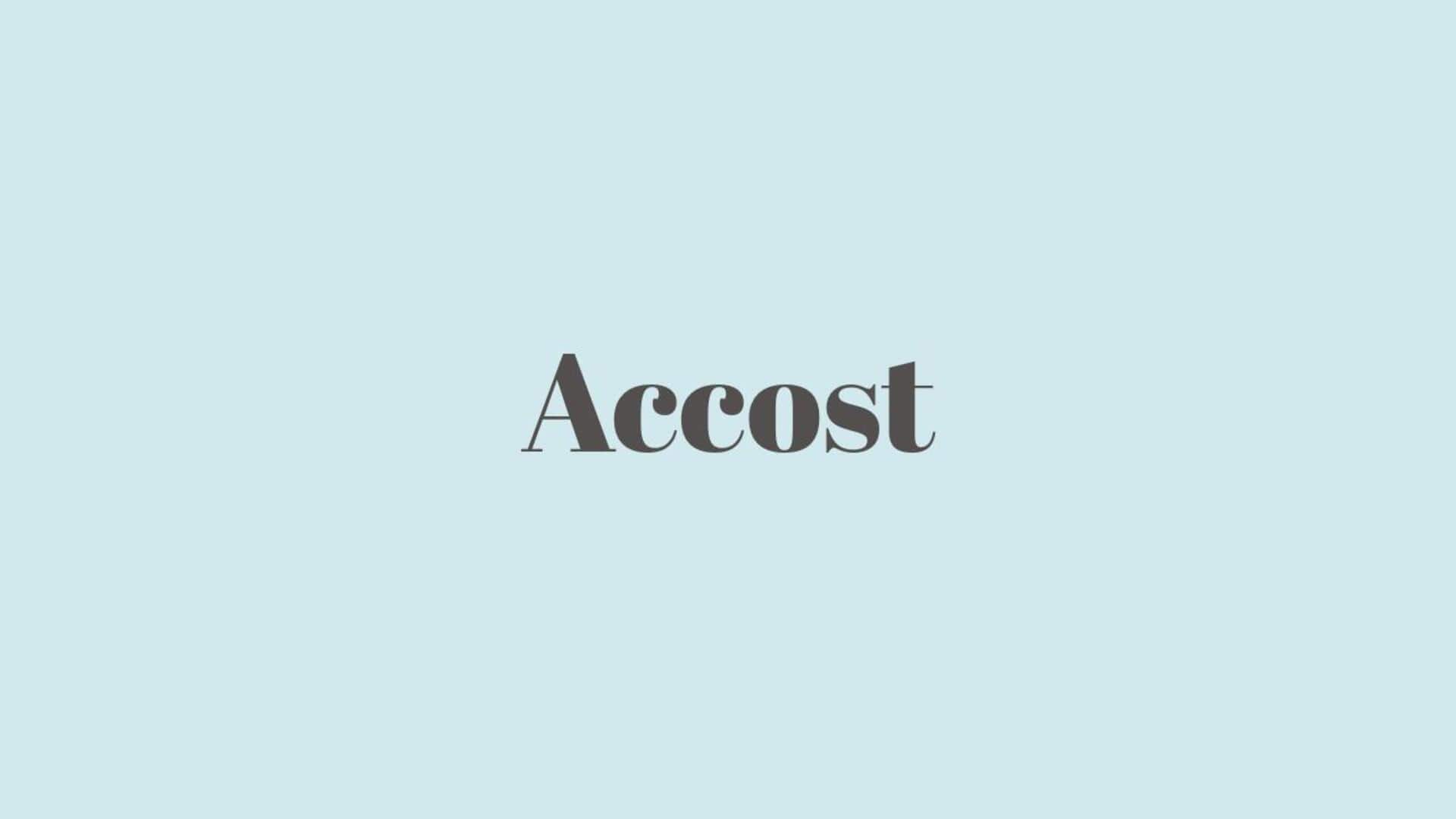 Word of the Day: Accost