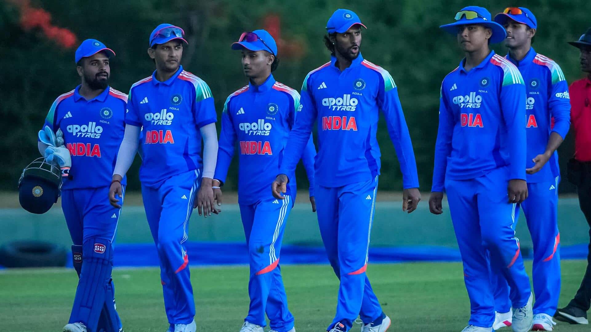 Tri-Nation A series: Afghanistan beat India in rain-curtailed contest 