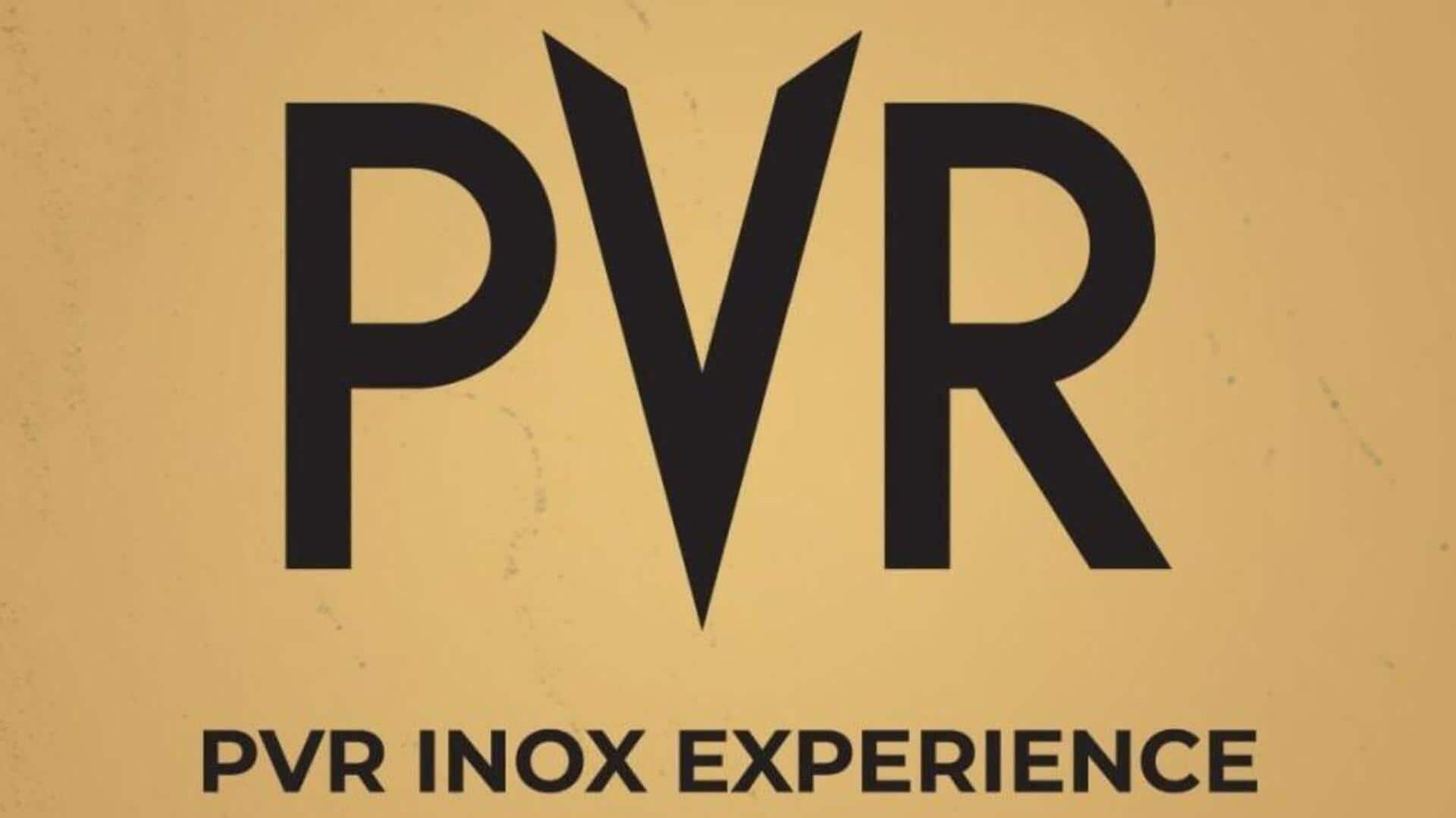 PVR Inox shares down over 8% today: What's the reason?