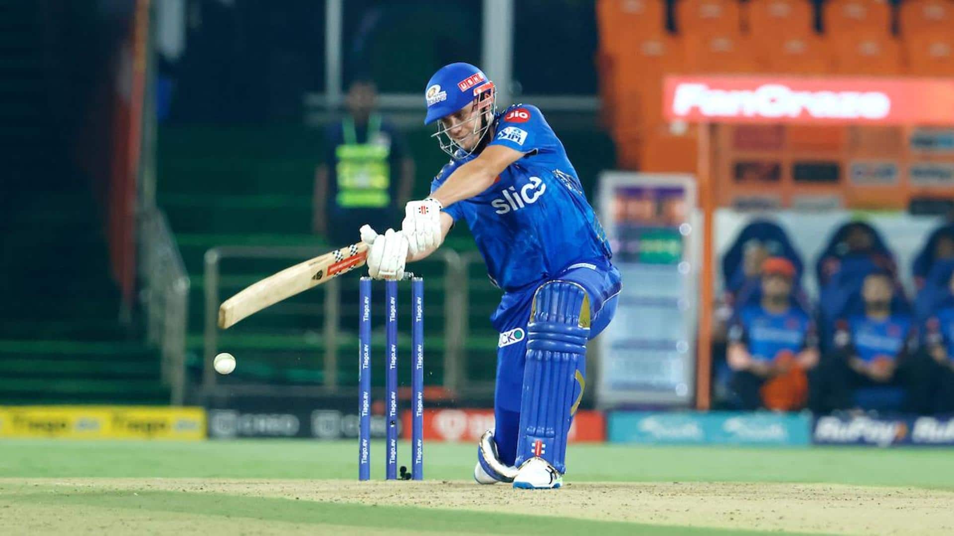 IPL 2023: Cameron Green guides MI to 192/5 against SRH