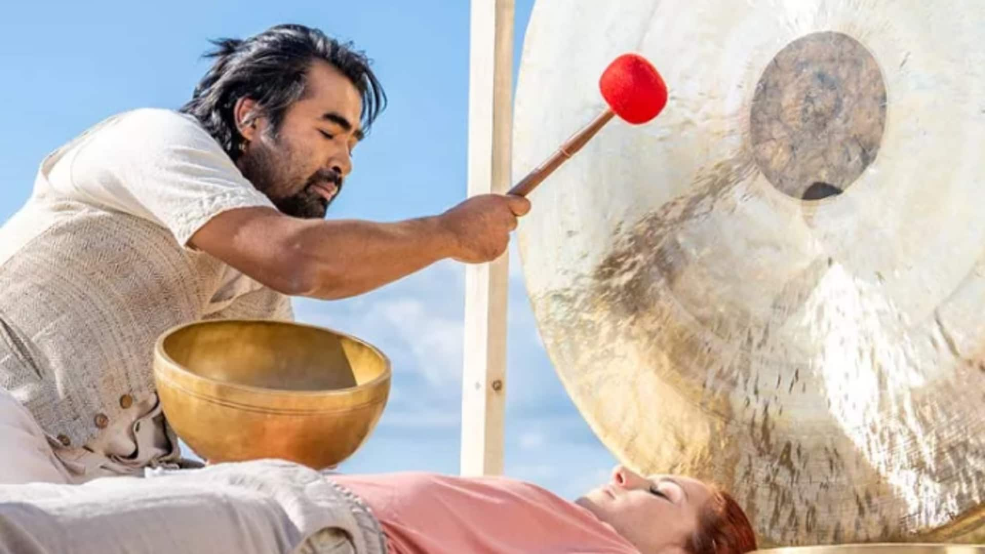 Embrace the harmony of gong bath meditation