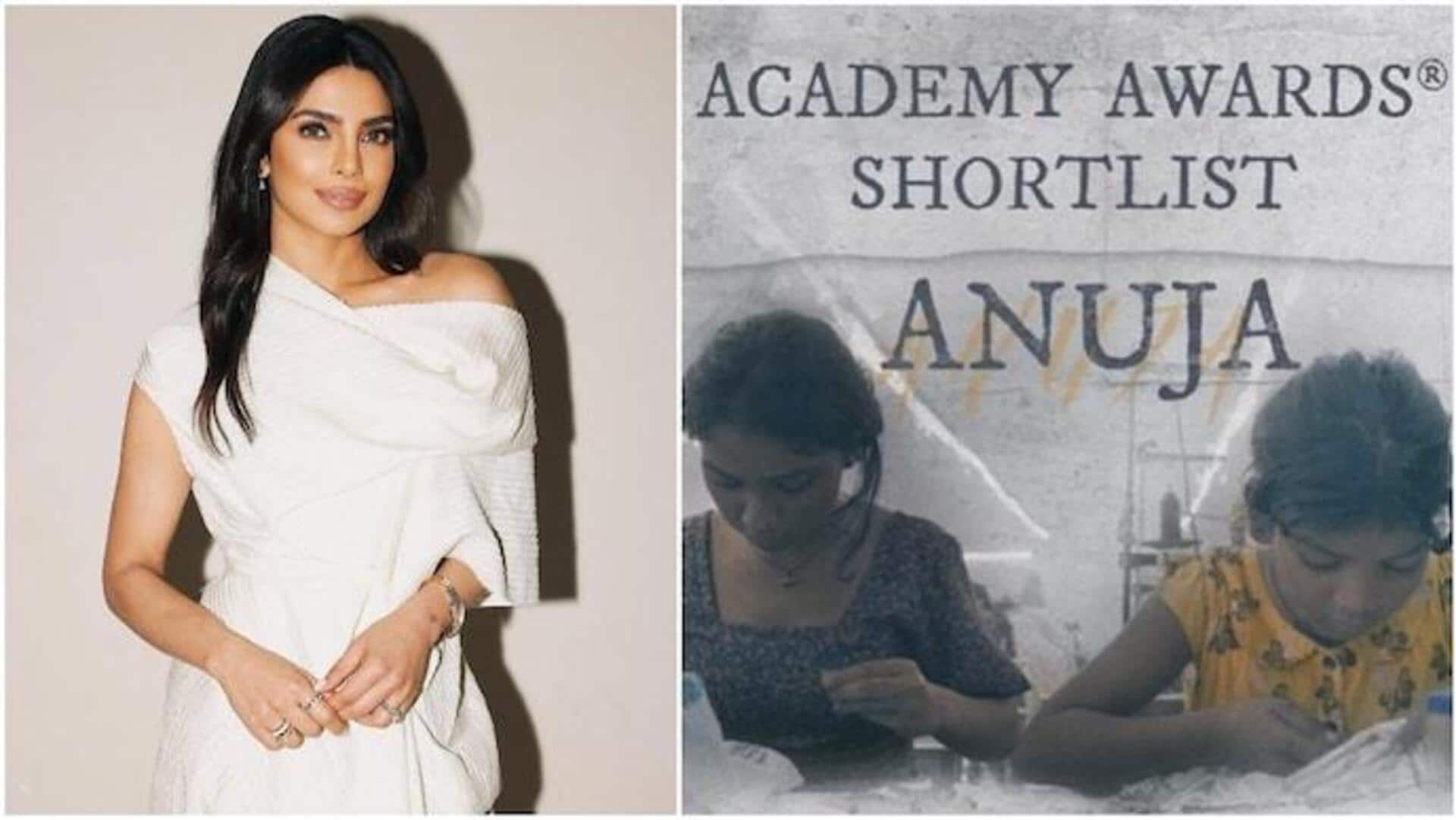 Priyanka Chopra joins Oscar-hopeful short film 'Anuja' as executive producer