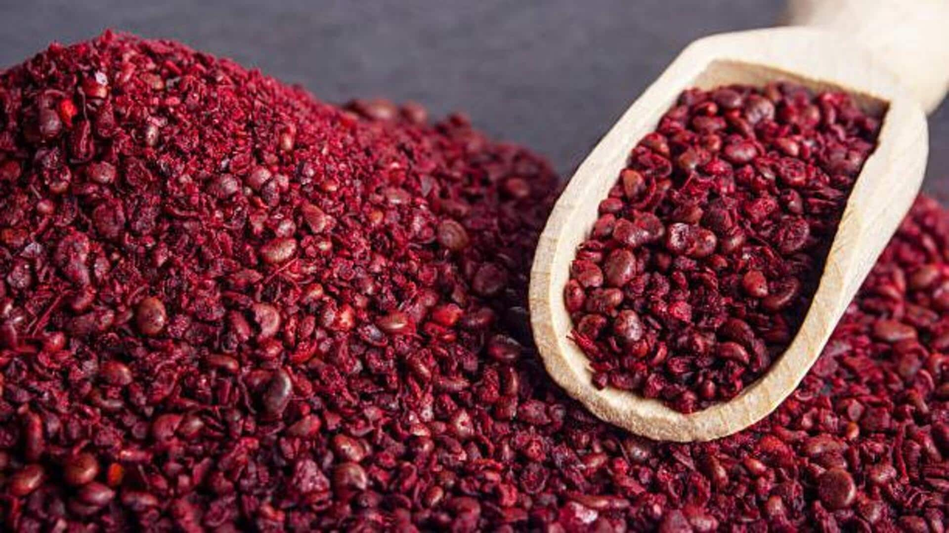 The secret to tangy, flavorful vegan dishes? Sumac! 