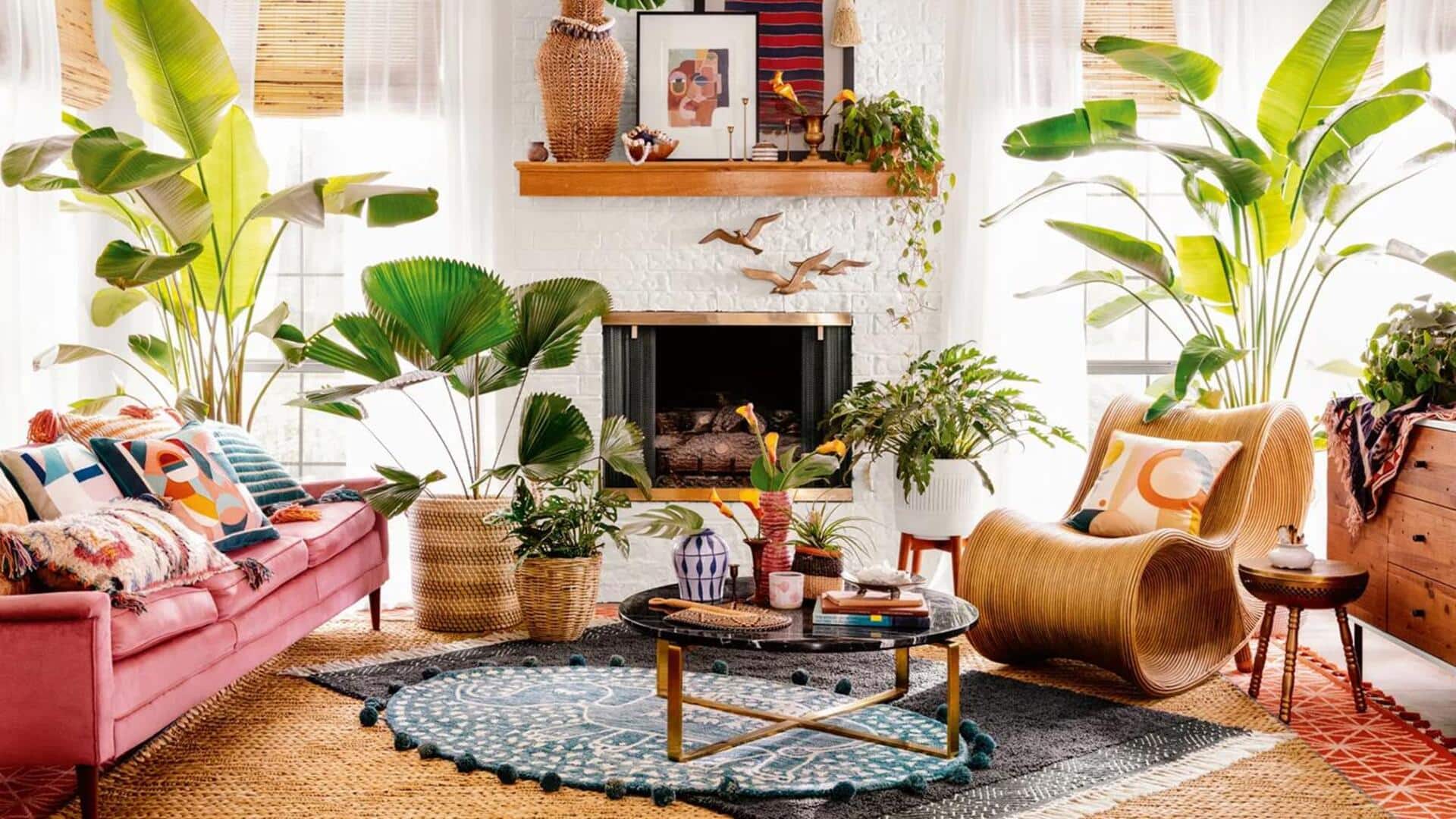 Bohemian home decor: Bright patterns for bold interiors