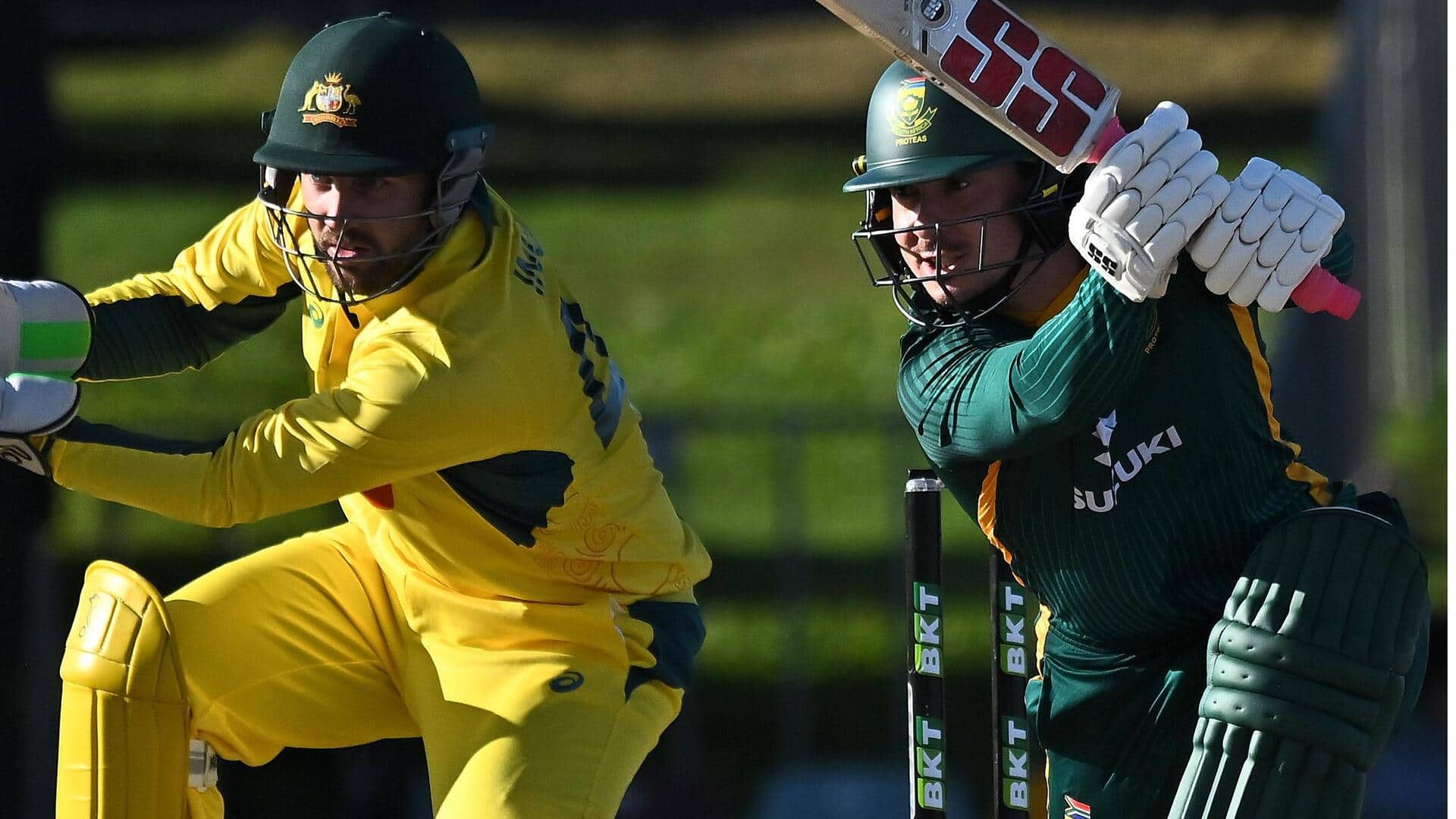 Matthew Breetzke slams 50-plus score in third successive ODI