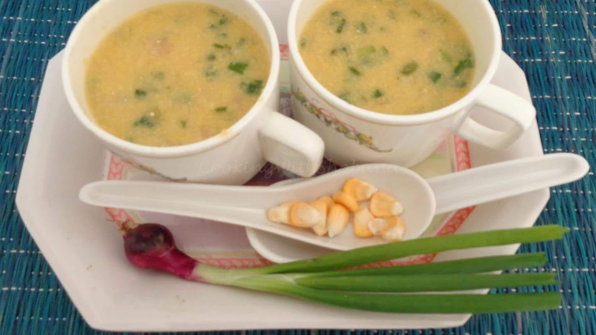 Snack time? Try these dishes featuring corn + spring onion