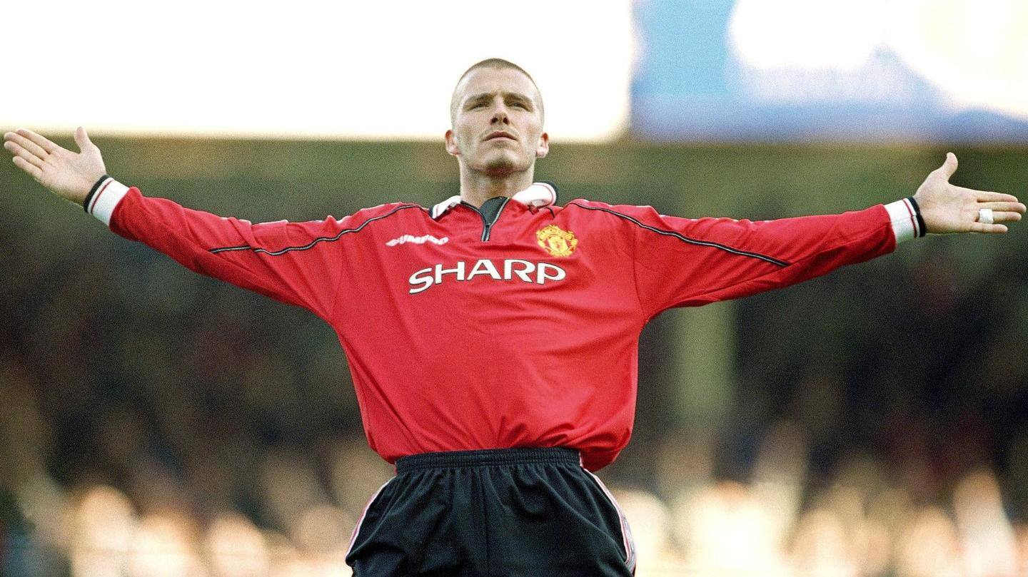 Beckham ruled the roost for United in the Premier League Beckham ruled the roost for United in the Premier League
