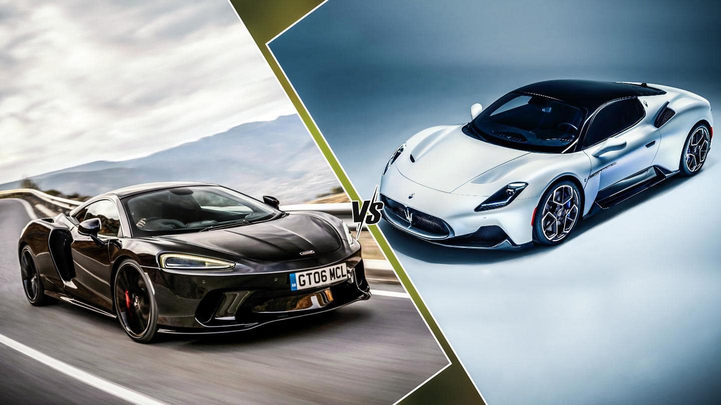 Maserati MC20 v/s McLaren GT: Which one is better?