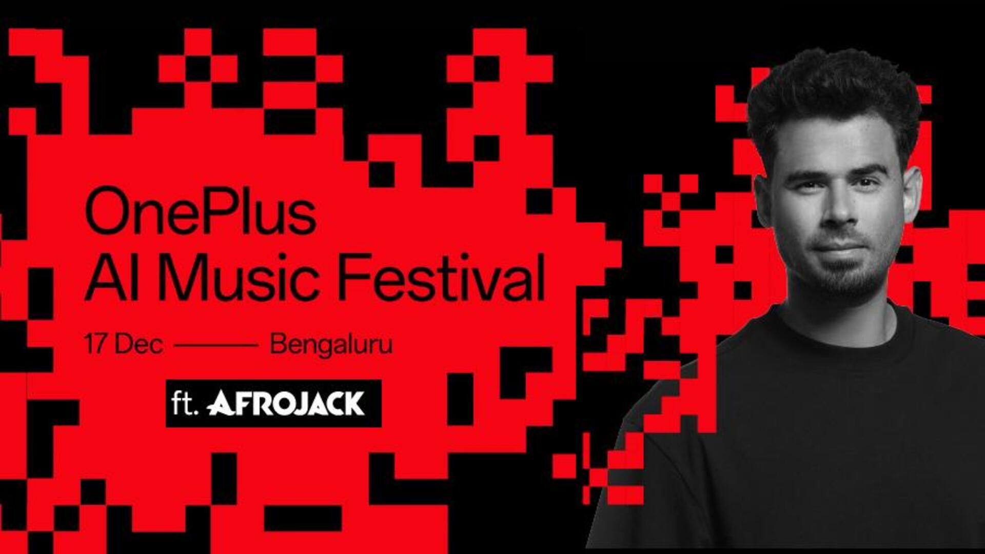 OnePlus AI Music Festival set for December 17 in Bengaluru