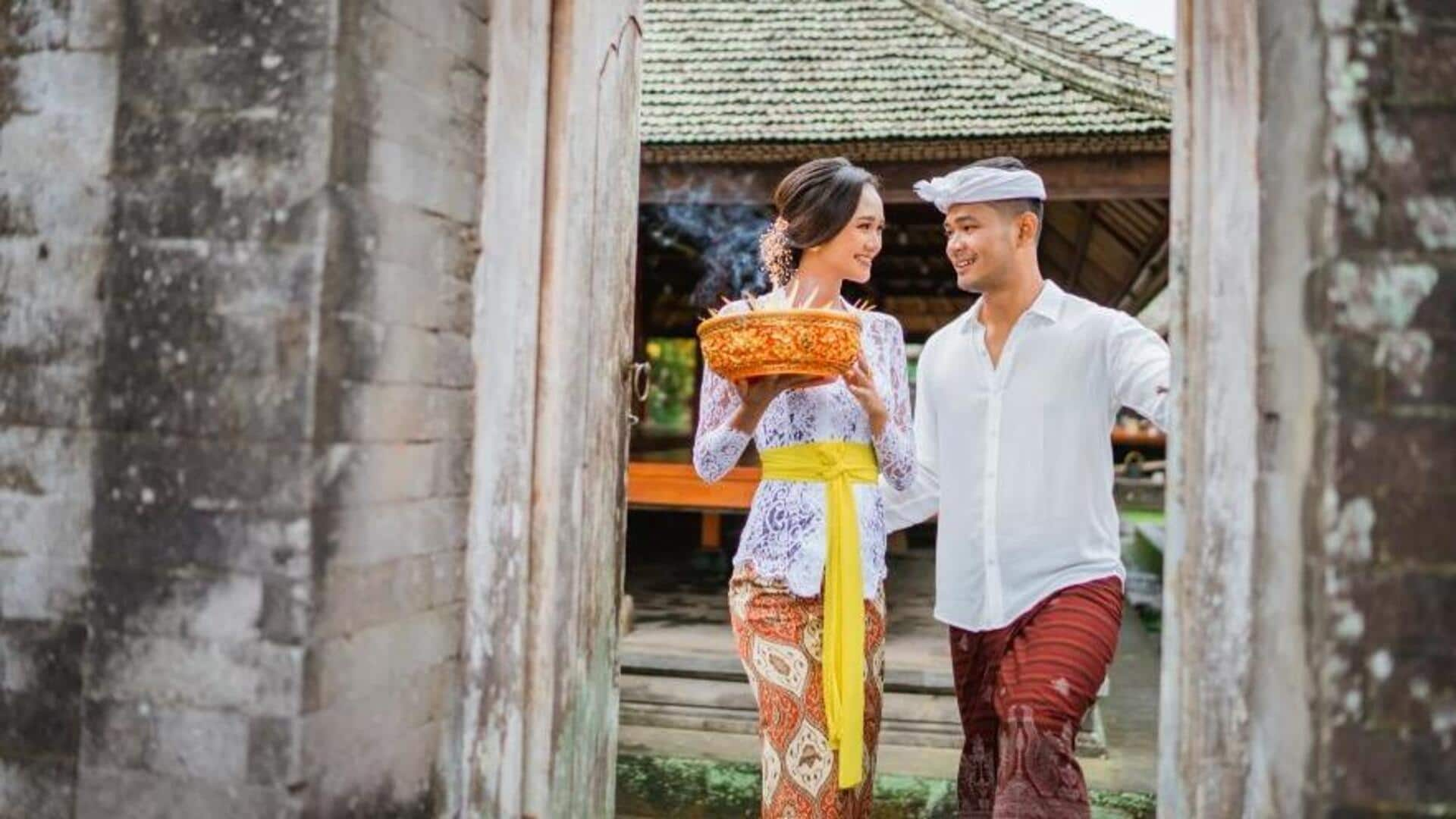 Embracing Balinese festivals in style with this fashion guide