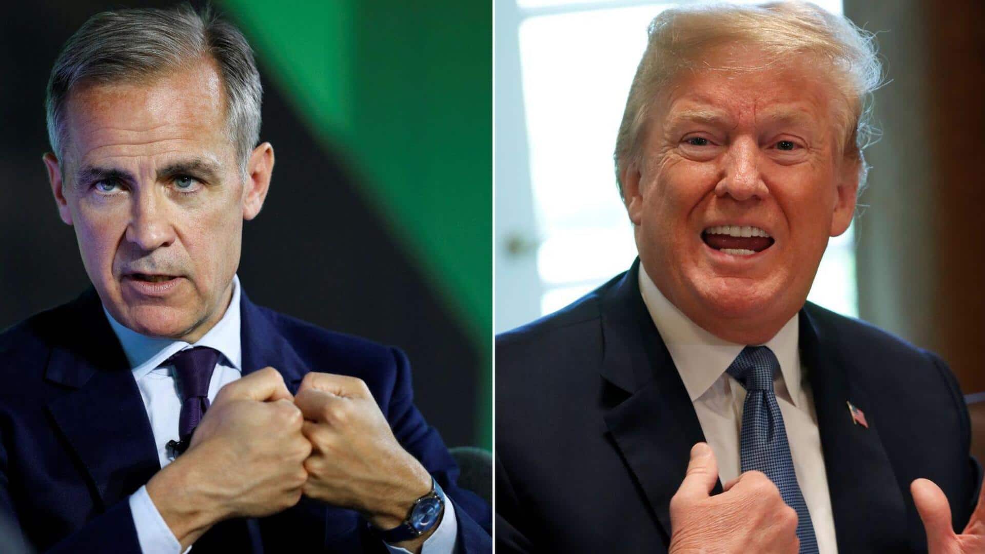 After blasting Carney, Trump disinvites Canada to 'board of peace' 