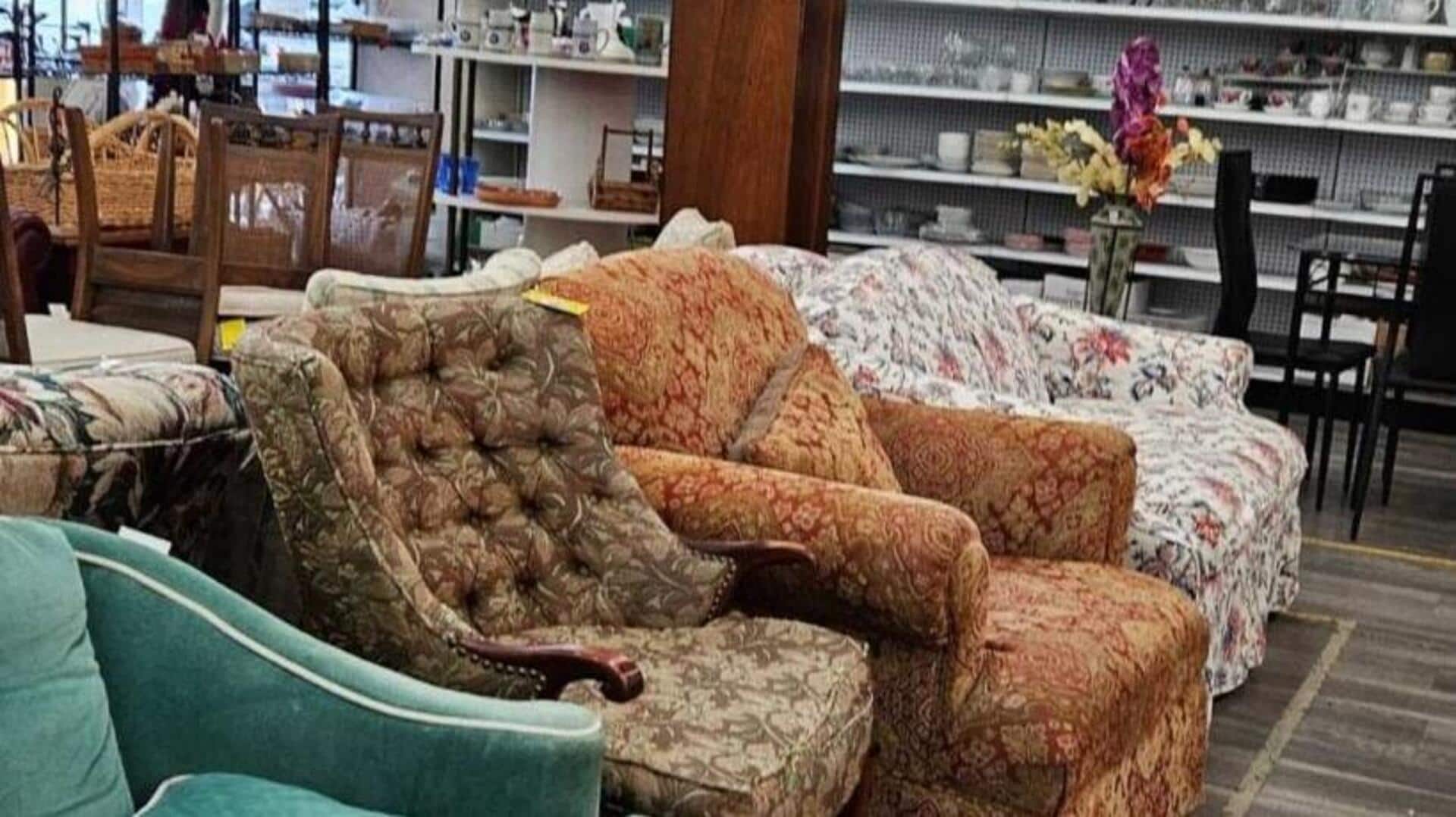 How to upcycle thrift store finds into furniture