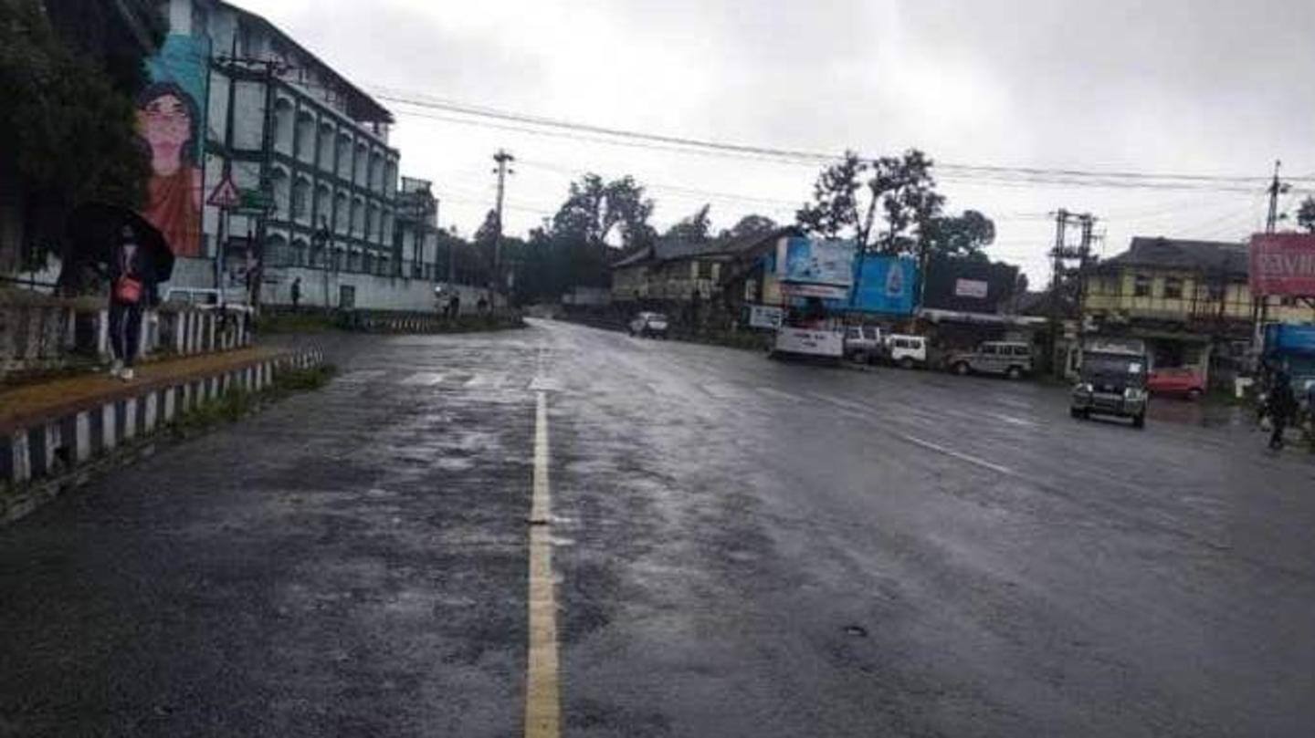 The encounter prompted imposition of curfew in the state capital The encounter prompted imposition of curfew in the state capital