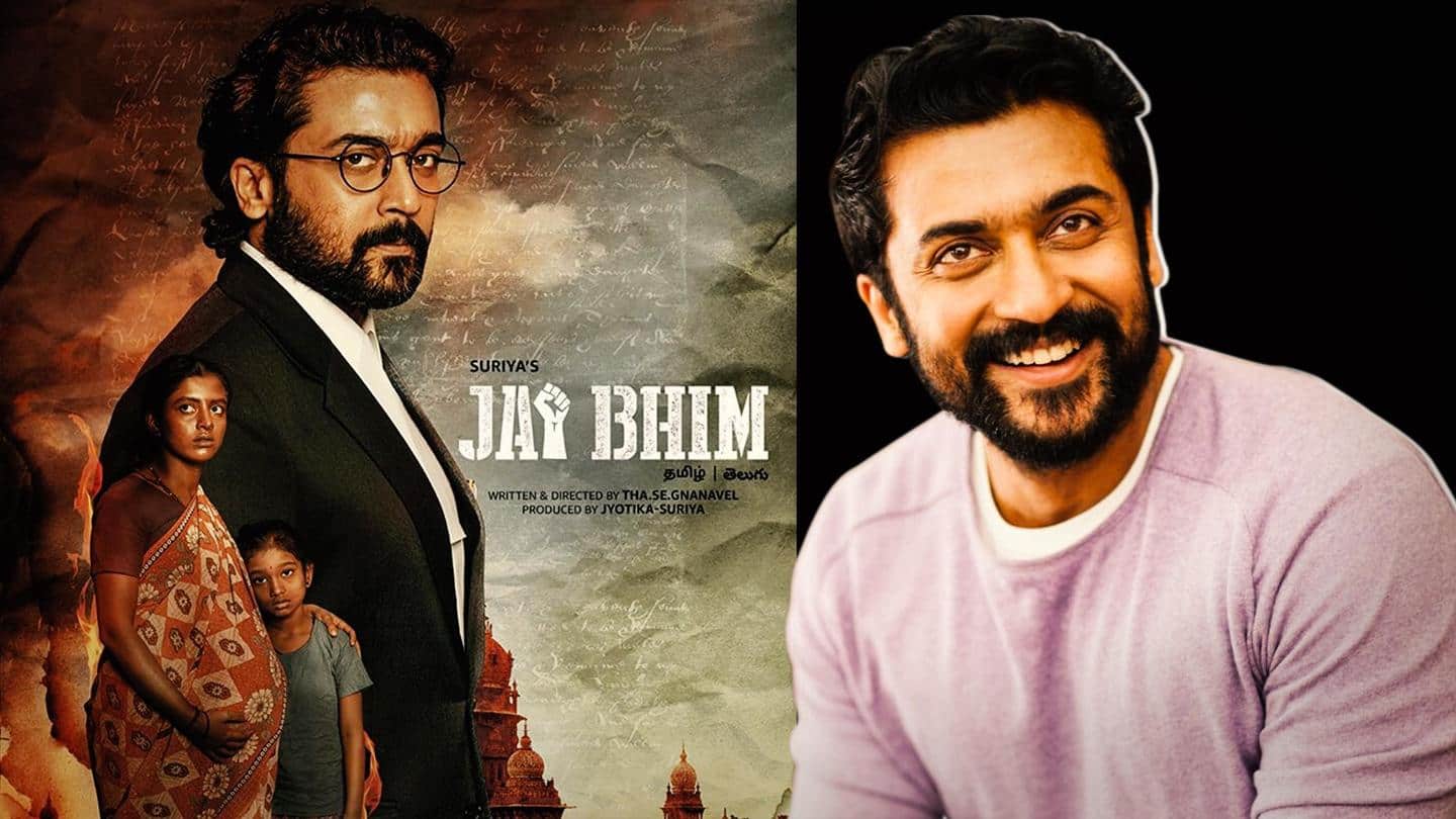 'Jai Bhim' topples 'Soorarai Pottru' to become Suriya's highest-rated movie