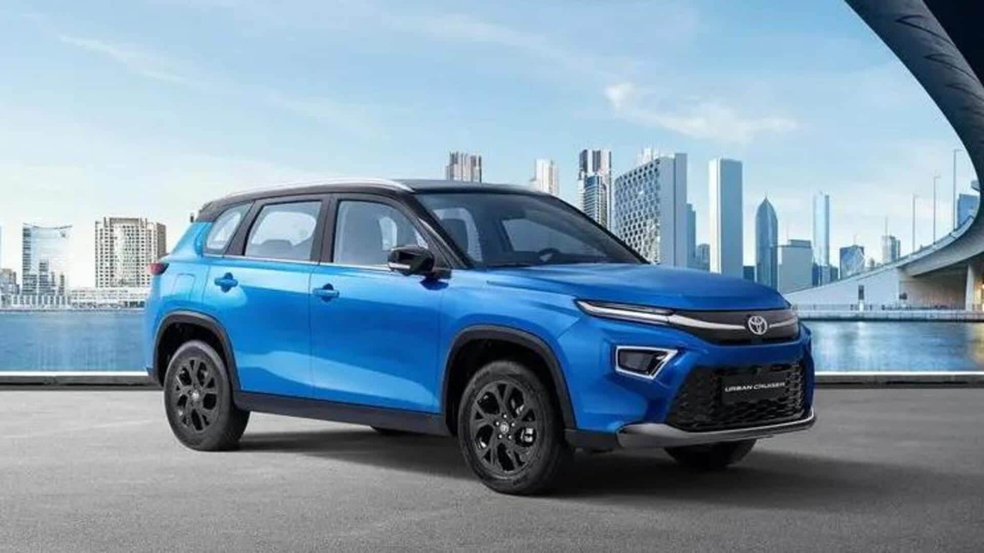 Toyota's new mid-size SUV in India will rival Mahindra XUV700