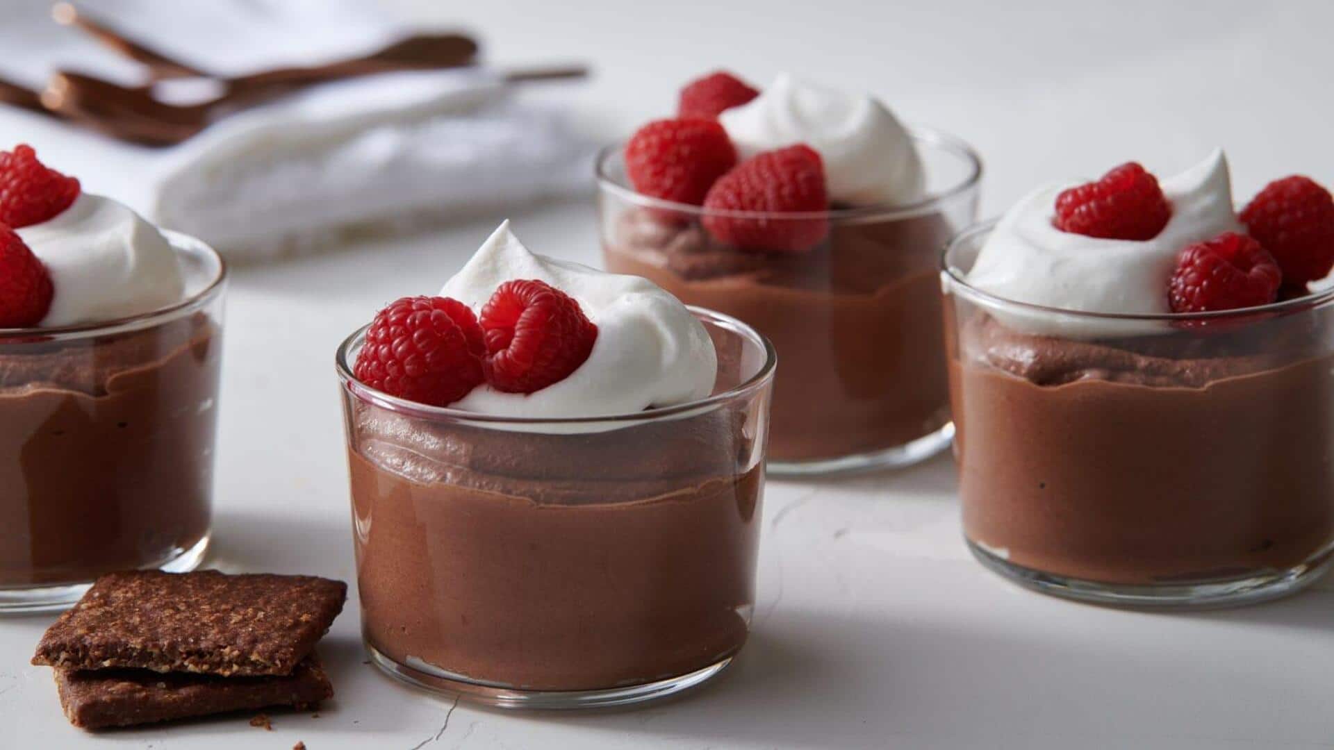 Try this vegan chocolate mousse recipe for a 'sweet' day
