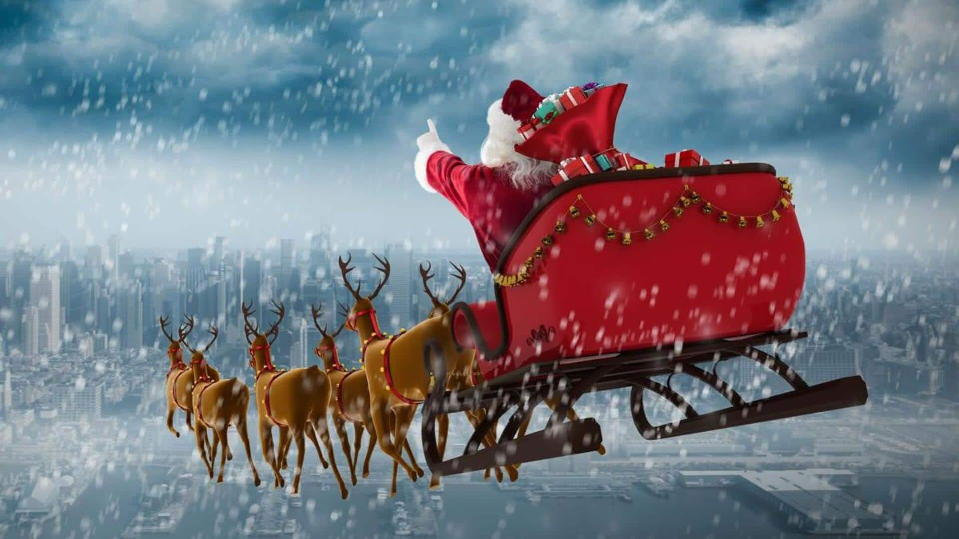 Christmas 2024: Here's how to track Santa Claus's journey online