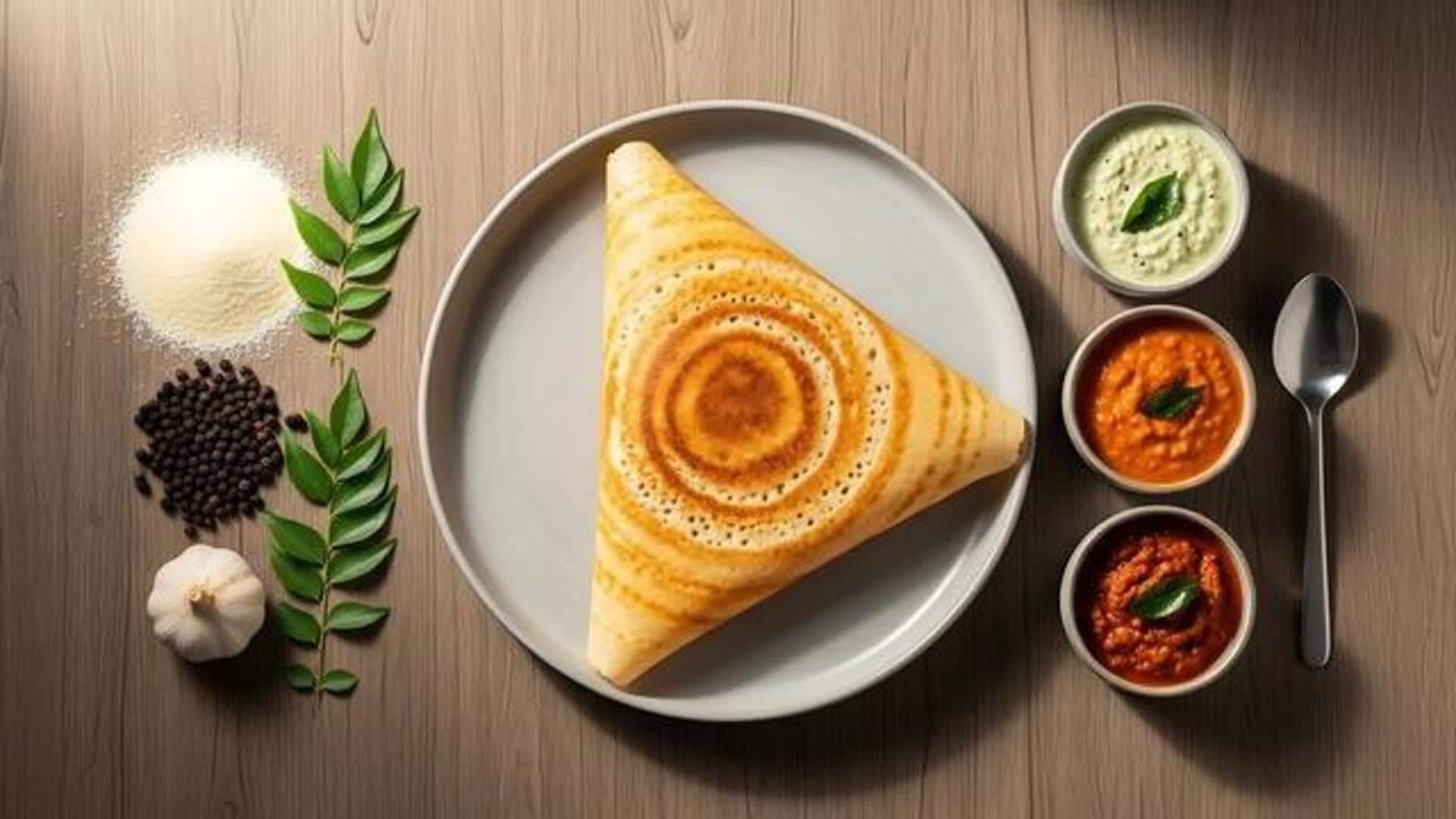 5-minute rava dosa: Quick South Indian breakfast