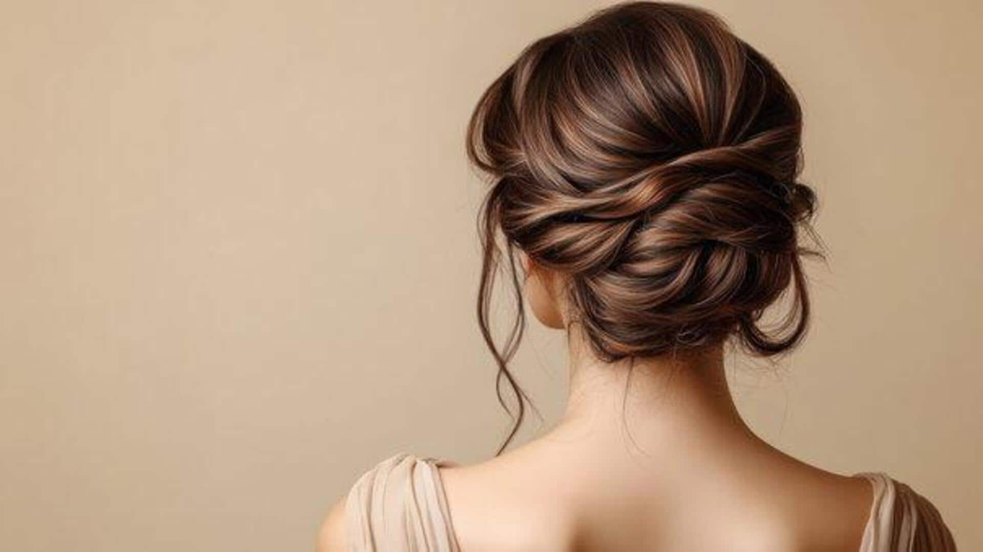 Score an elegant look with chignon buns 