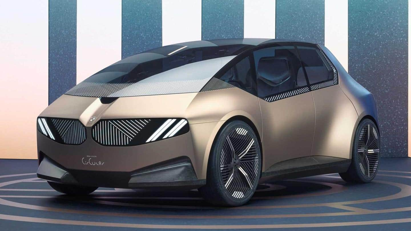 BMW i Vision Circular concept is a futuristic recyclable EV