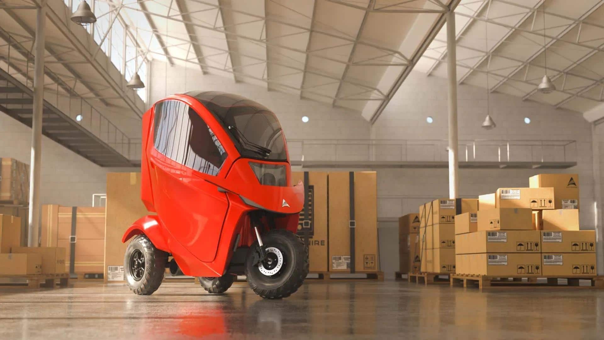 AVVENIRE reveals TECTUS EV as futuristic all-terrain mobility scooter