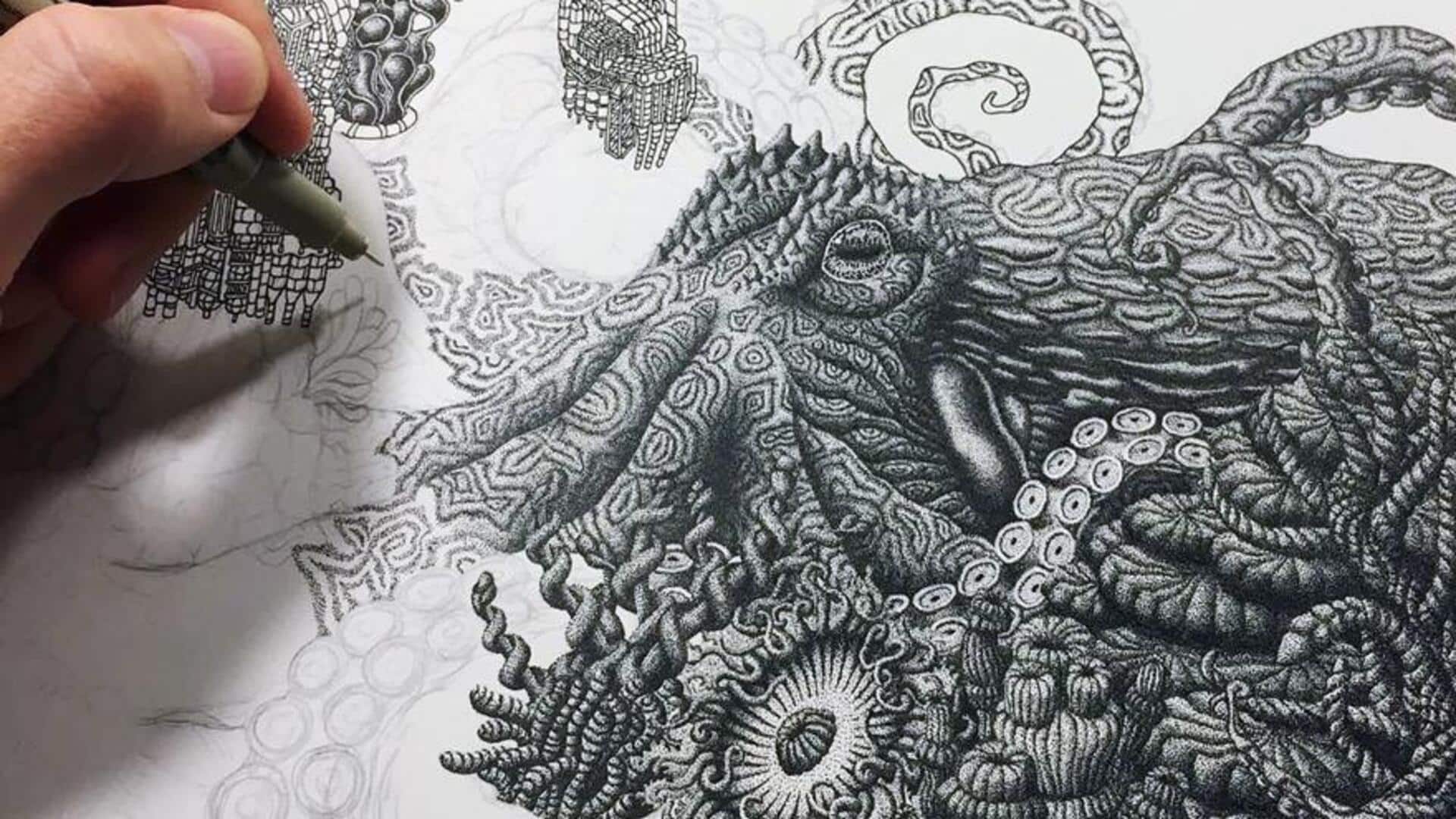 Dot art 101: Tips to master this technique Dot art 101: Tips to master this technique