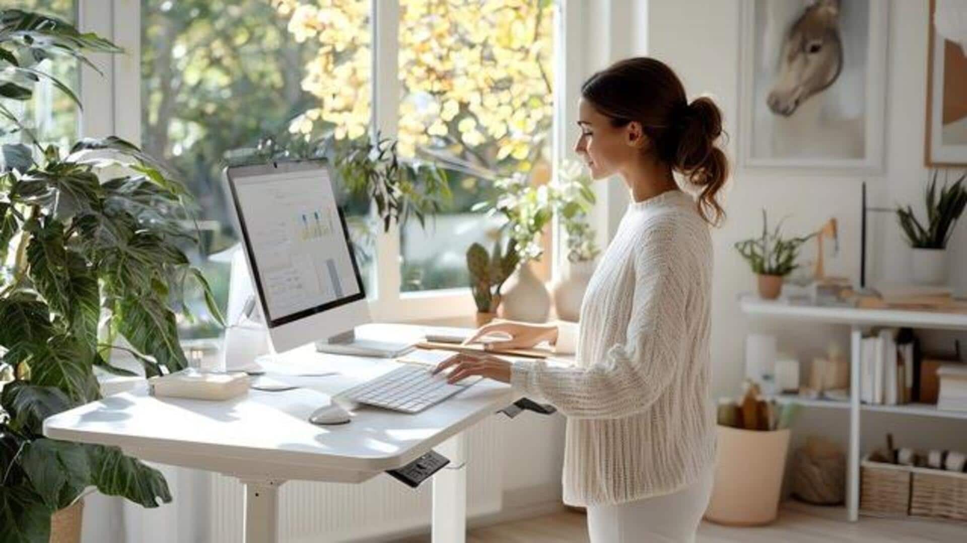 How to include standing in your reading routine