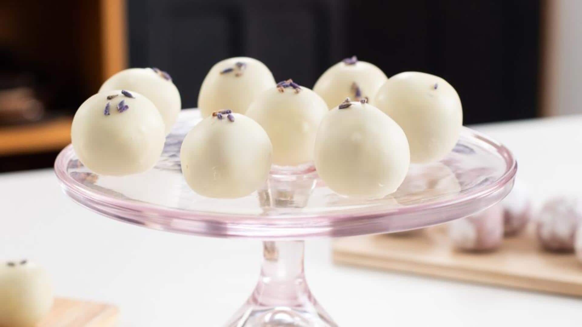 Lavender + white chocolate: Desserts you'll enjoy Lavender + white chocolate: Desserts you'll enjoy