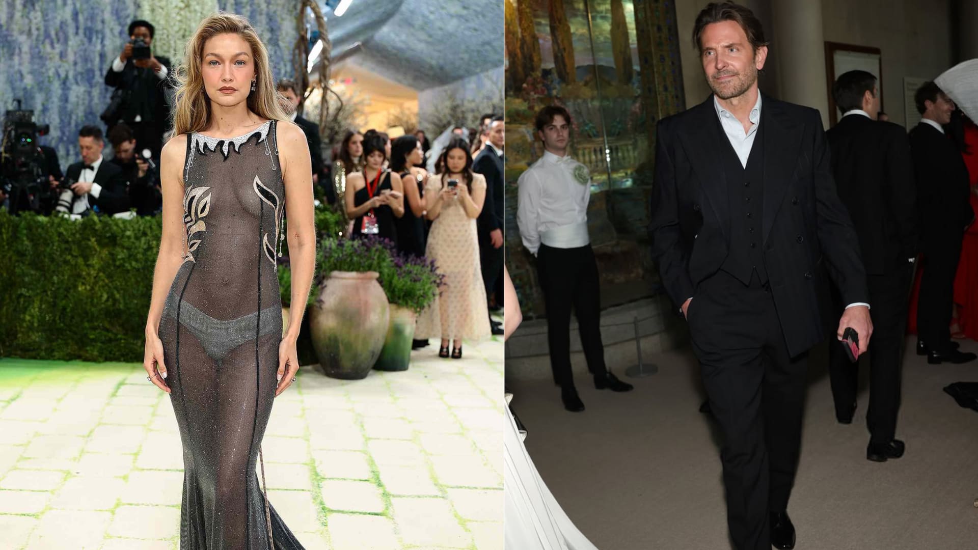 Gigi Hadid gushes over Bradley Cooper during Met Gala