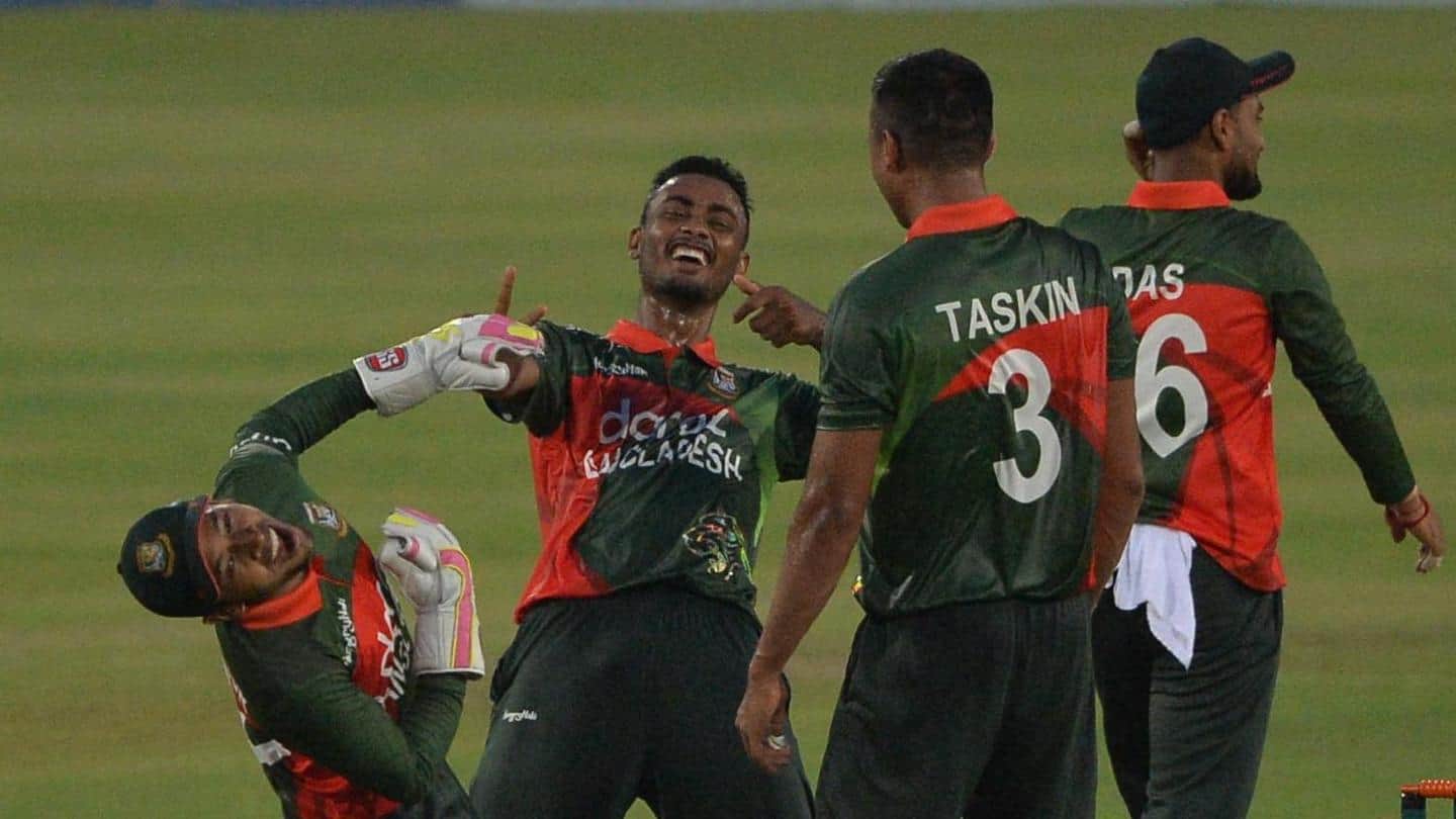 Bangladesh beat Sri Lanka in second ODI: Records broken